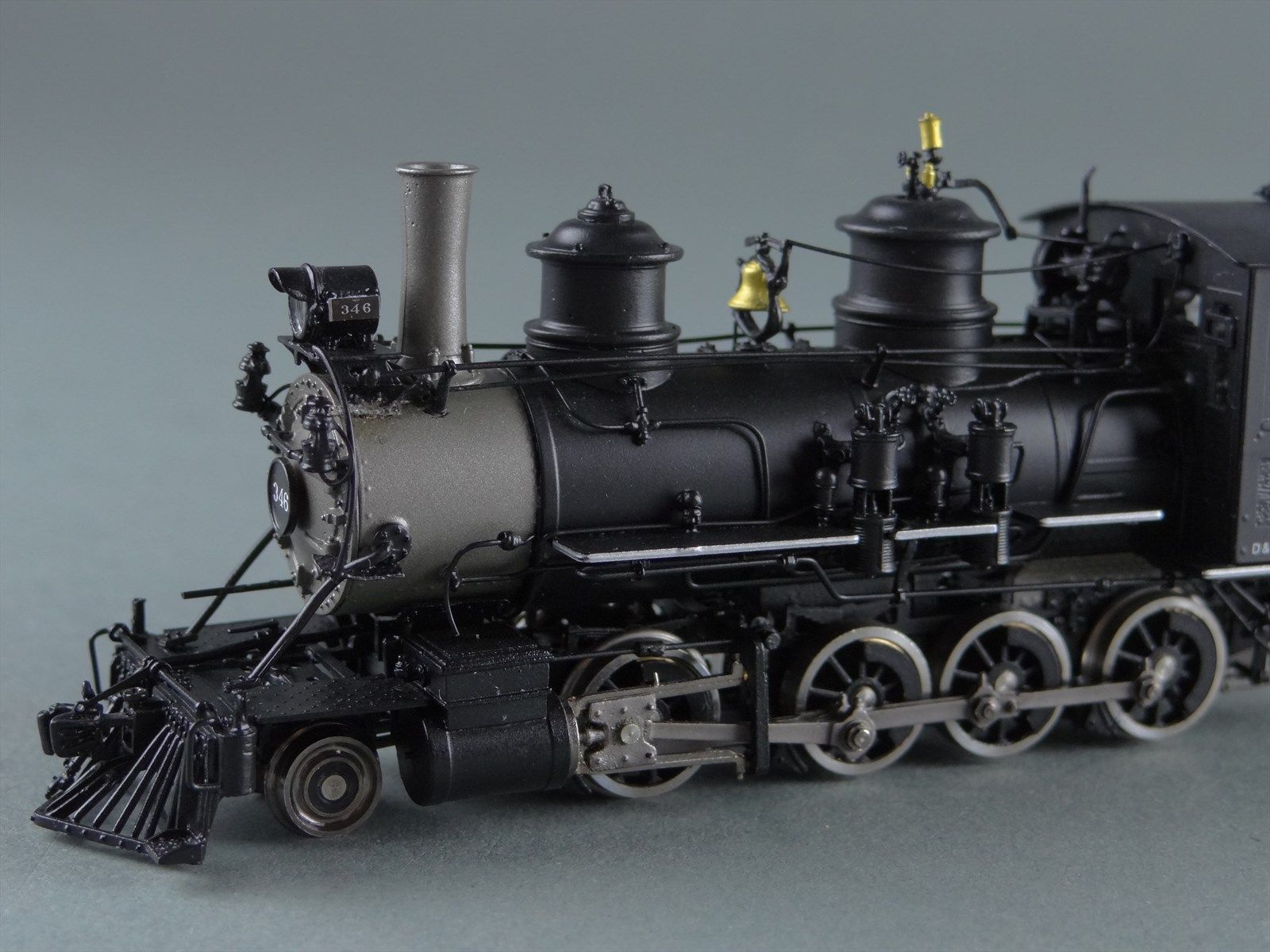HOn3 Brass Model Train - PSC 17208-5 D&RGW Rio Grande 2-8-0 C-19 #346 ...