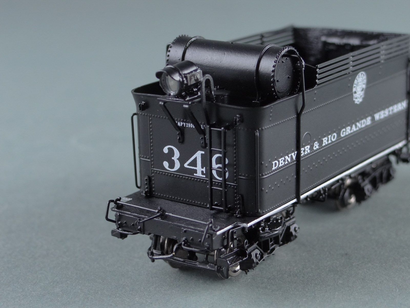 HOn3 Brass Model Train - PSC 17208-5 D&RGW Rio Grande 2-8-0 C-19 #346 ...