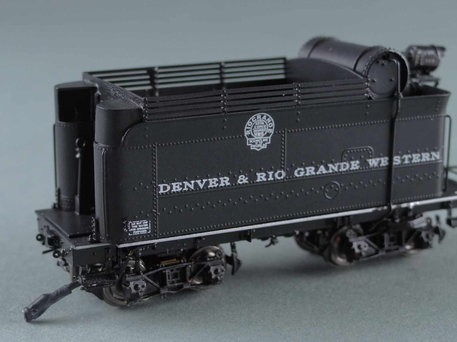 HOn3 Brass Model Train - PSC 17208-5 D&RGW Rio Grande 2-8-0 C-19 #346 ...