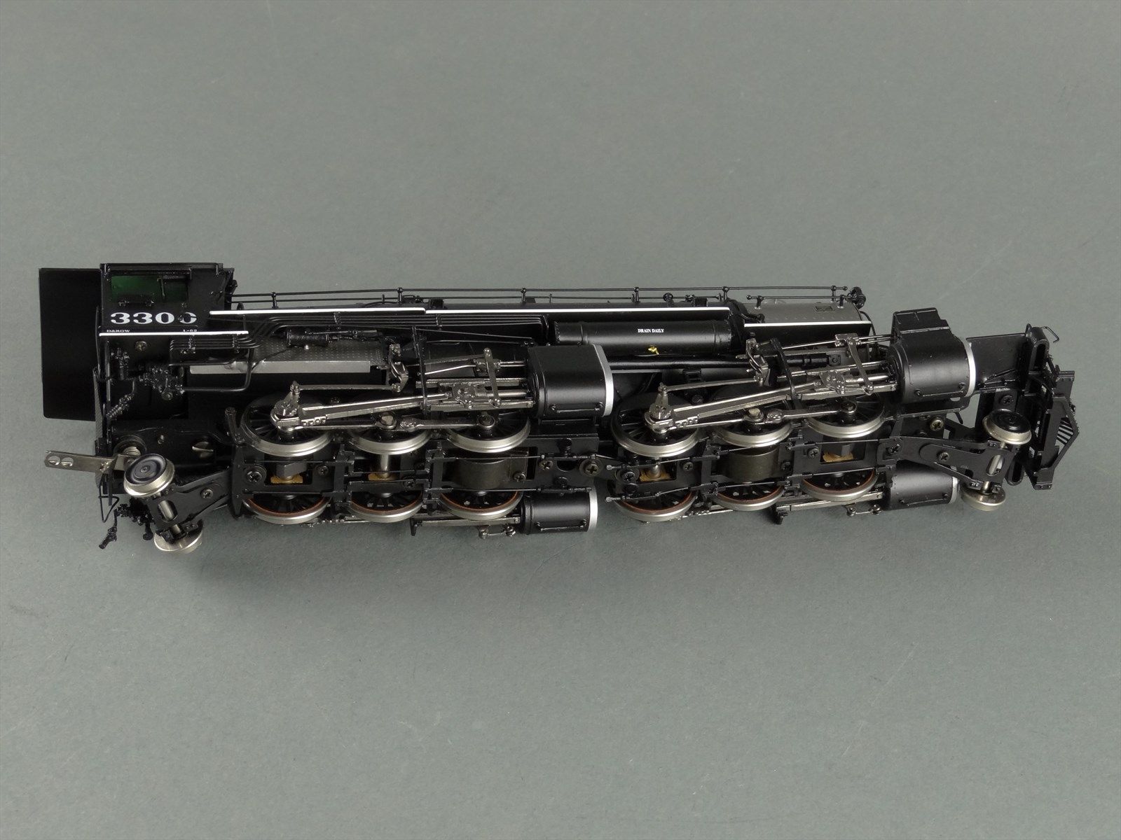 HO Brass Model Train - DP Division Point D&RGW 2-6-6-2 L-62 #3300 ...