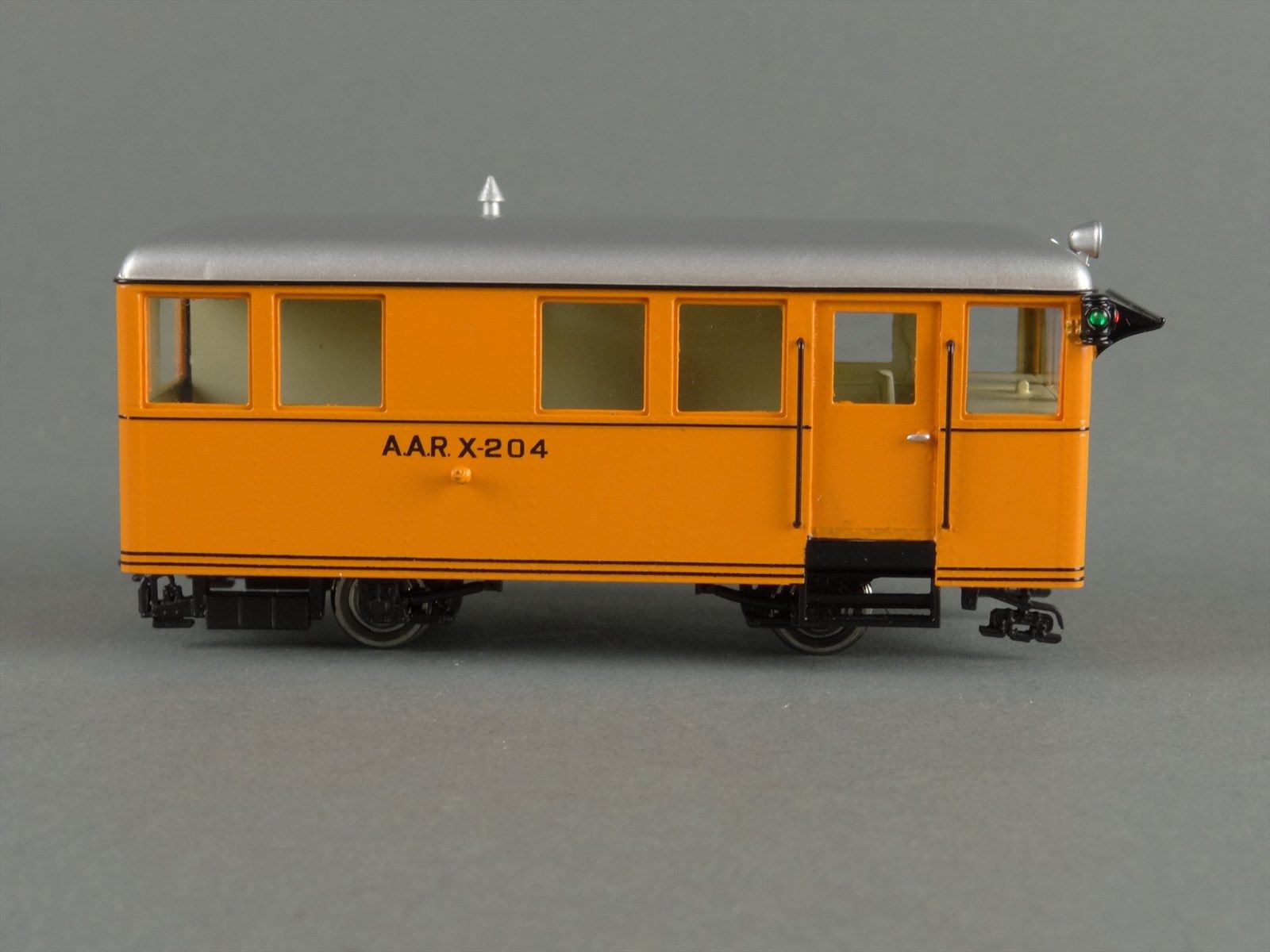 HO Brass Model Train - OMI 4301.1 AAR - Magnetic Rail Defect Detector #x203