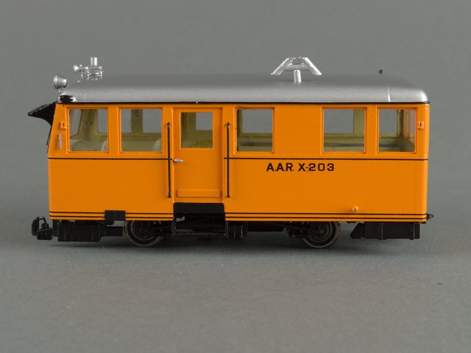 HO Brass Model Train - OMI 4301.1 AAR - Magnetic Rail Defect Detector #x203