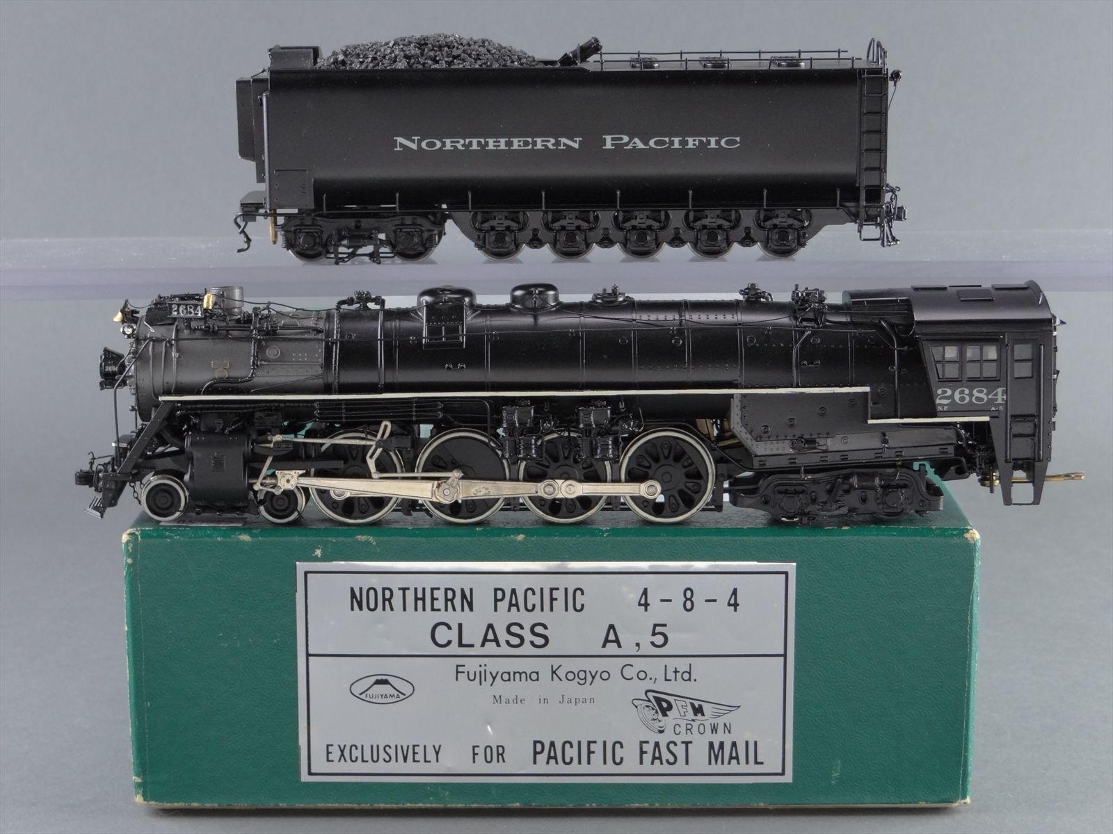 HO Brass Model Train - PFM Fujiyama NP Northern Pacific 4-8