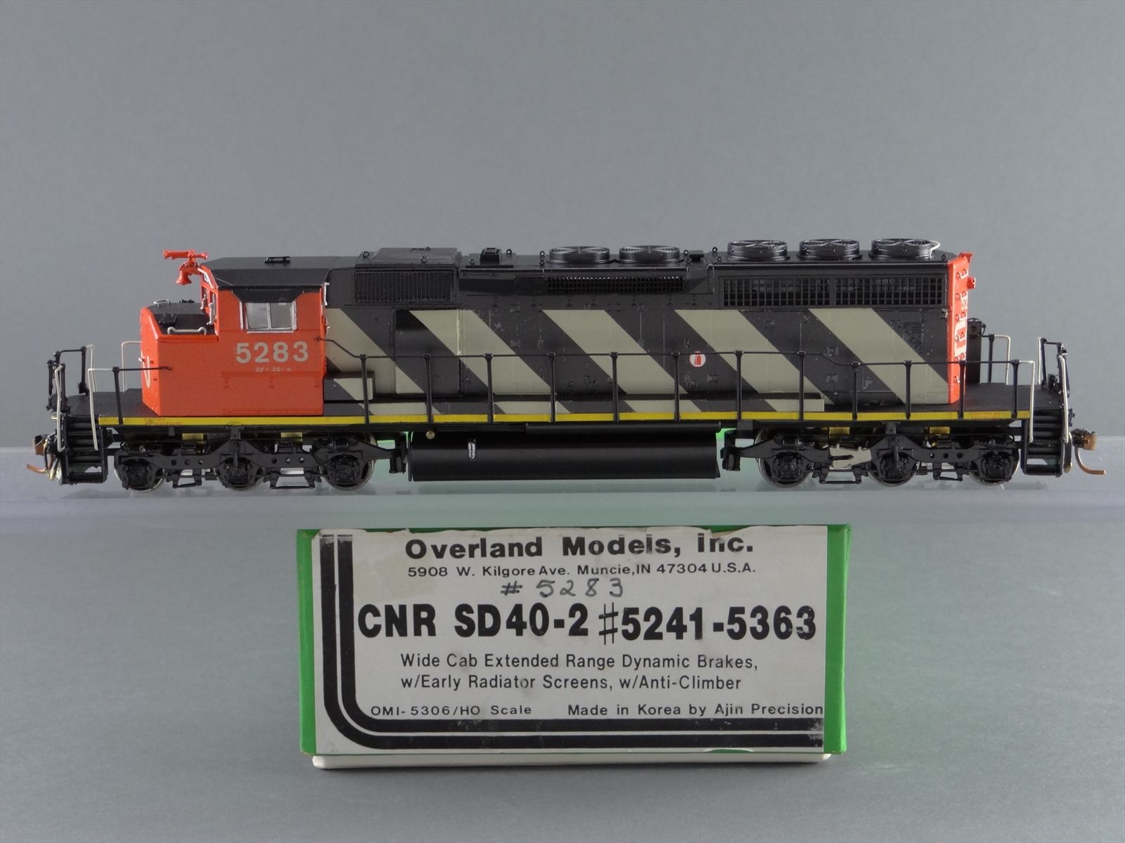HO Brass Model Train - OMI 5306 Overland CNR Canadian National
