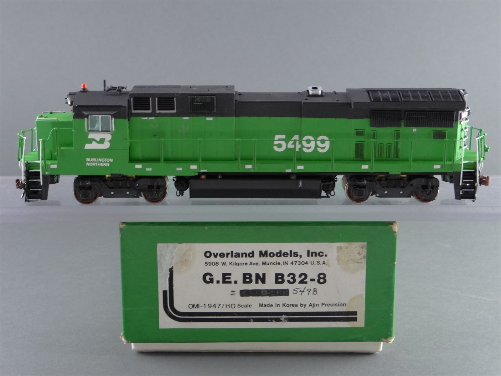 HO Brass Model Train - OMI 1947 BN Burlington Northern GE