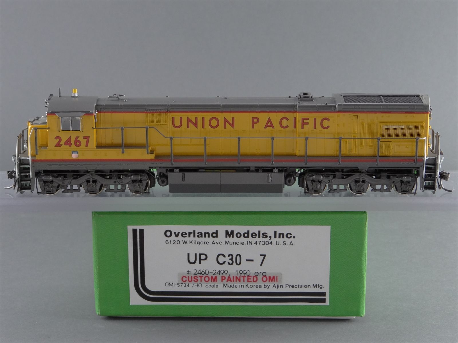 HO Brass Model Train - OMI 5734.1 UP Union Pacific C30-7 Diesel #2467 ...