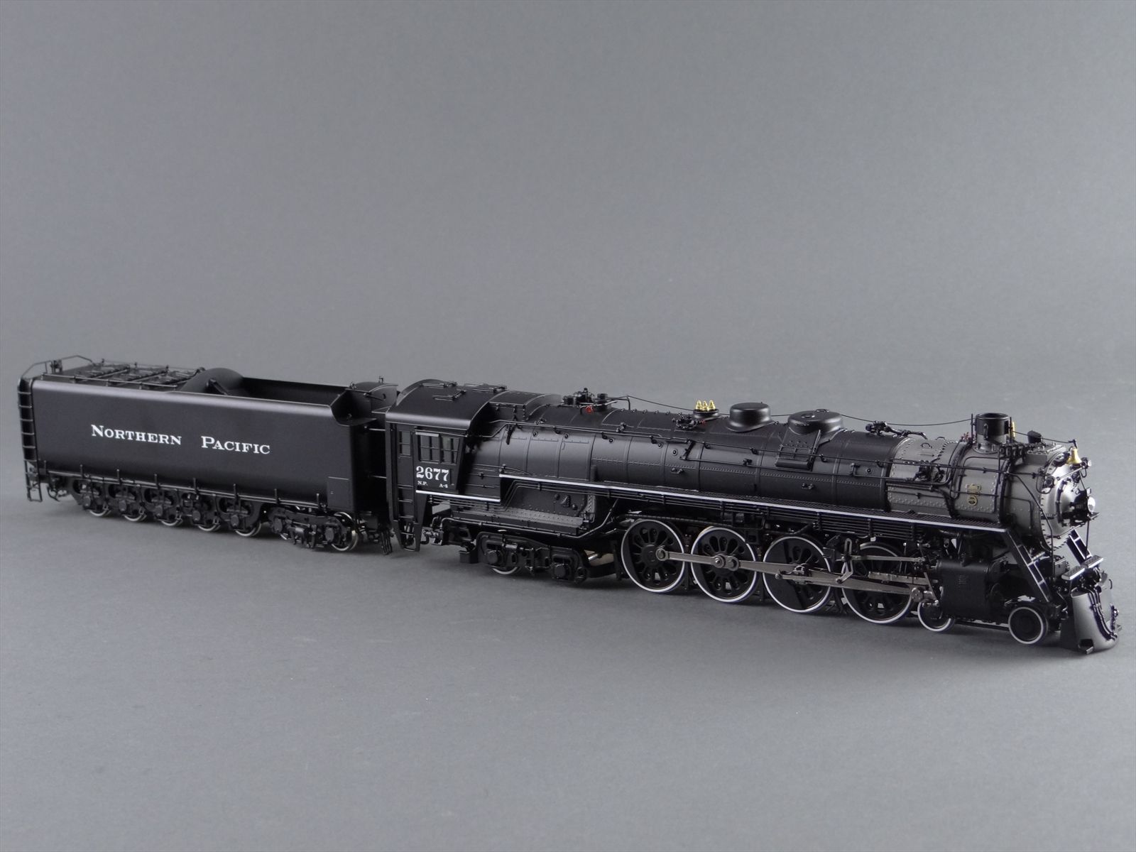 HO Brass Model Train - PSC 18030-1 NP Northern Pacific A-4 4-8-4 #2677 ...