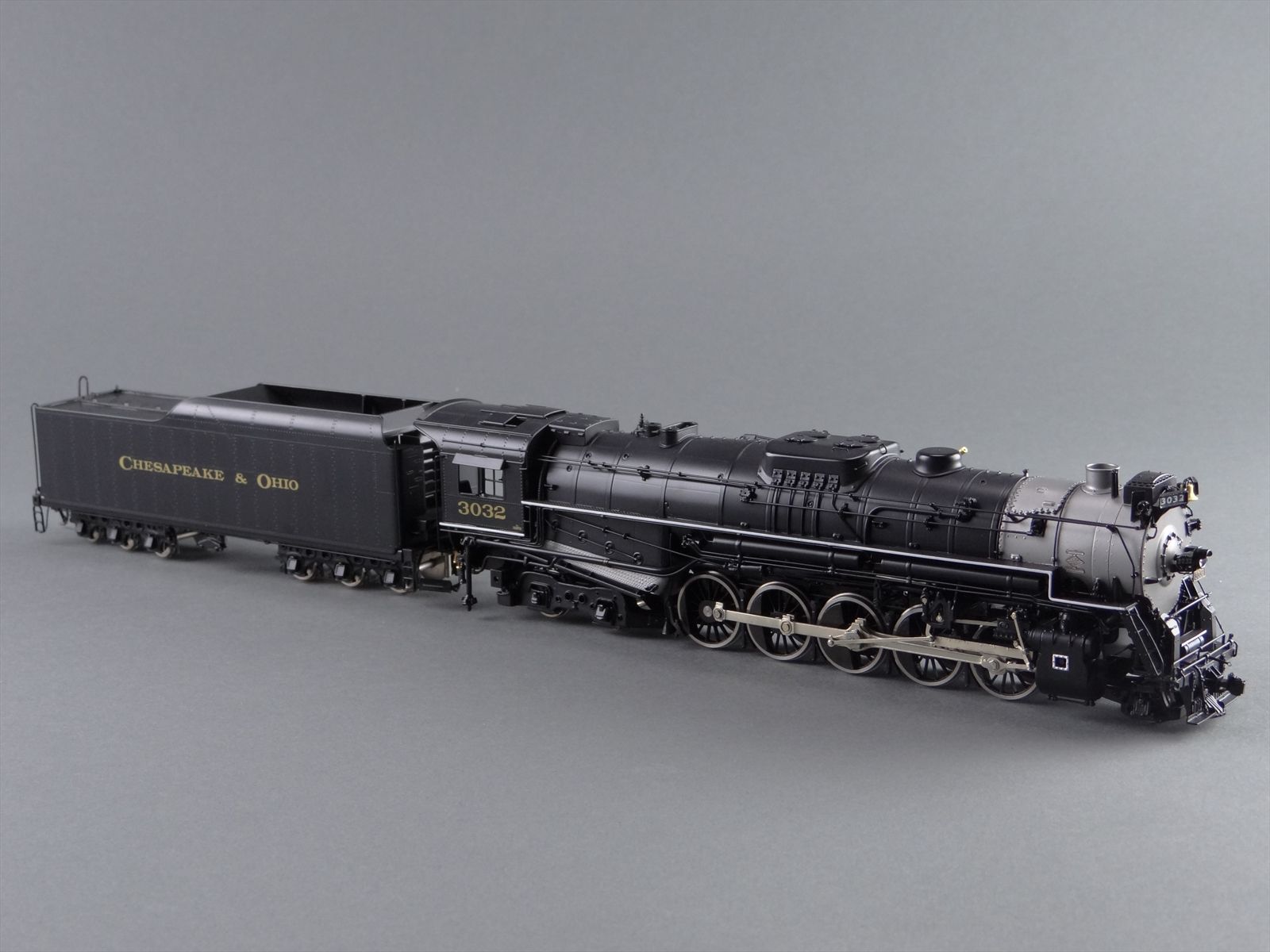 HO Brass Model Train - KEY CS #41 C&O 2-10-4 T-1 Texas #3032 - 1985 Run