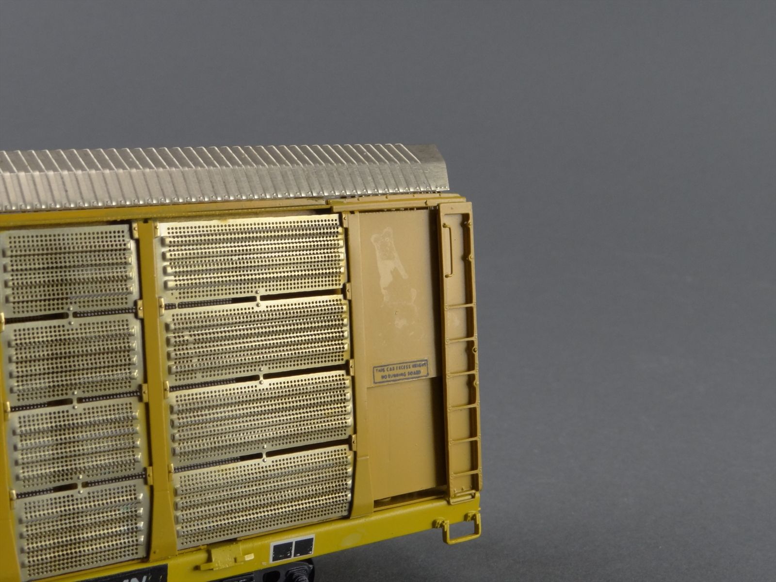 HO Brass Model Train - OMI 3078 UP Portec Bi-Level Auto Rack Autorack ...