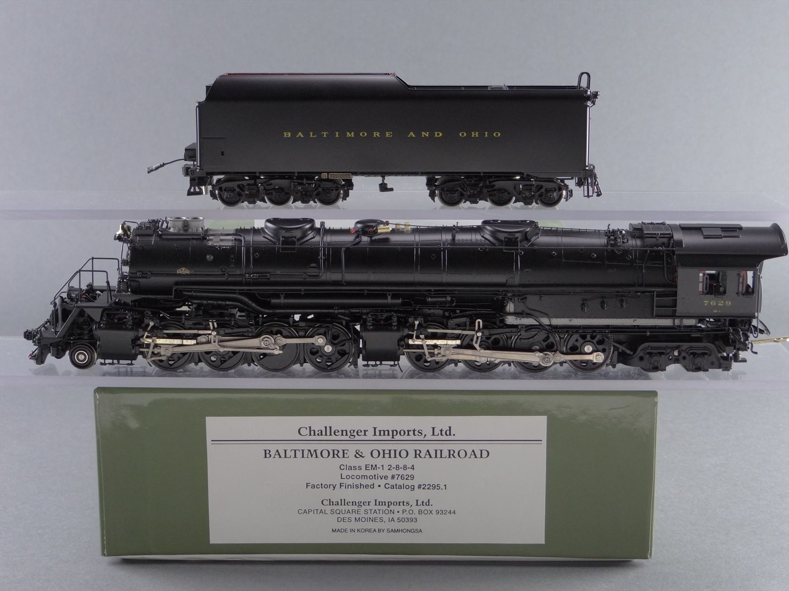 Lionel 6-28051 Baltimore & Ohio EM-1 2-8-8-4 Steam Engine