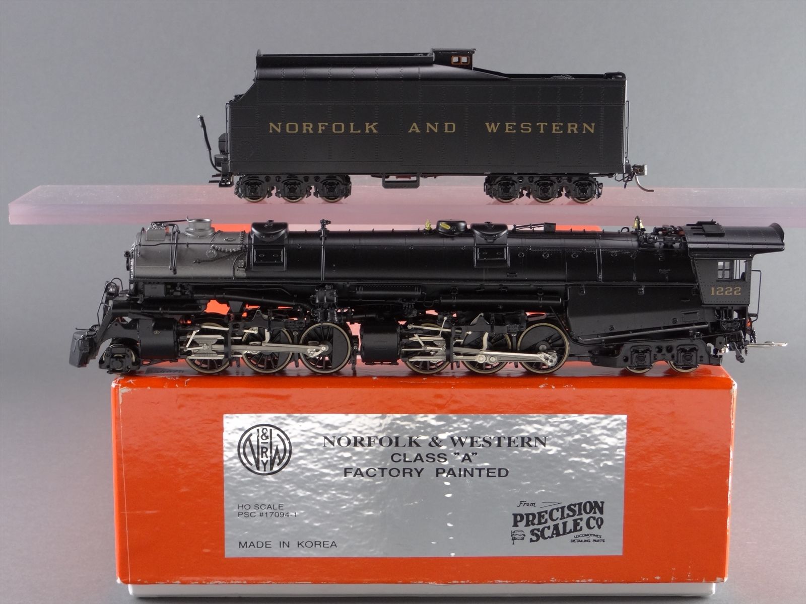 HO Brass Model Train - PSC 17094-1 N&W Norfolk & Western 2