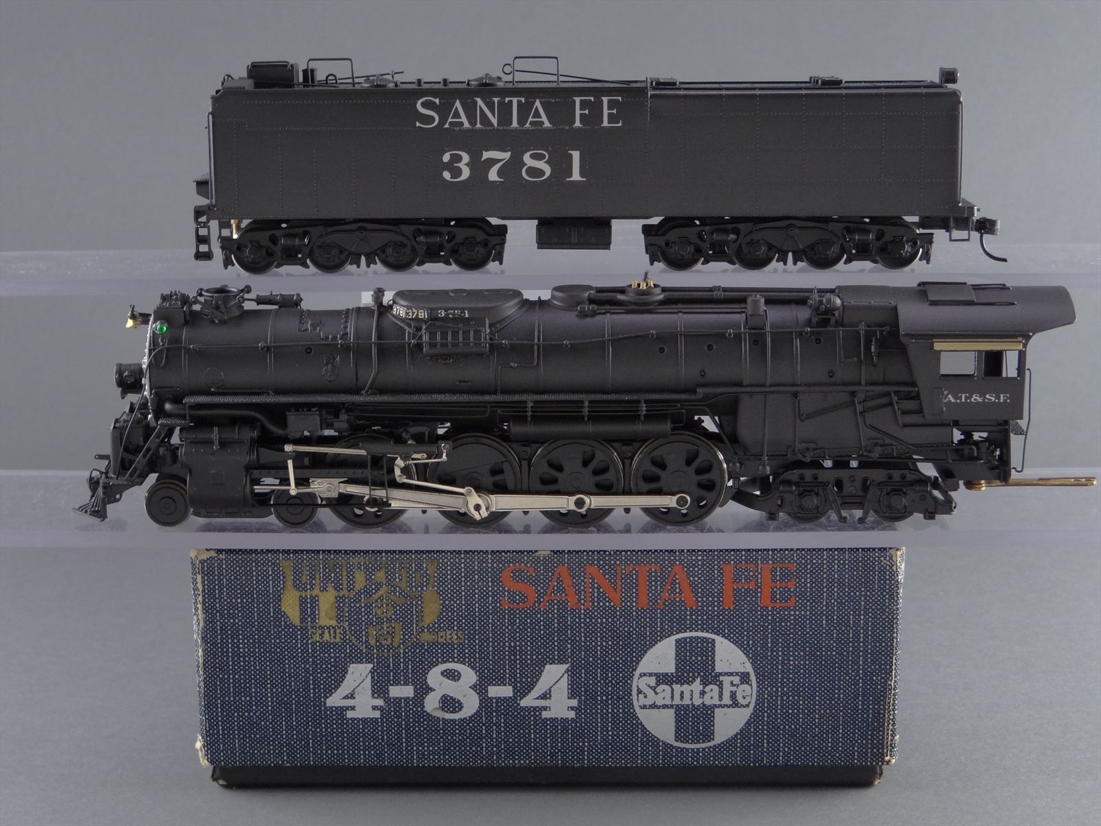鉄道模型 UNITED SANTAFE 4-8-4 UNITED SCALE MODELS PFM SANTA FE AT&SF 4-8-4 LOCOMOTIVE 2926