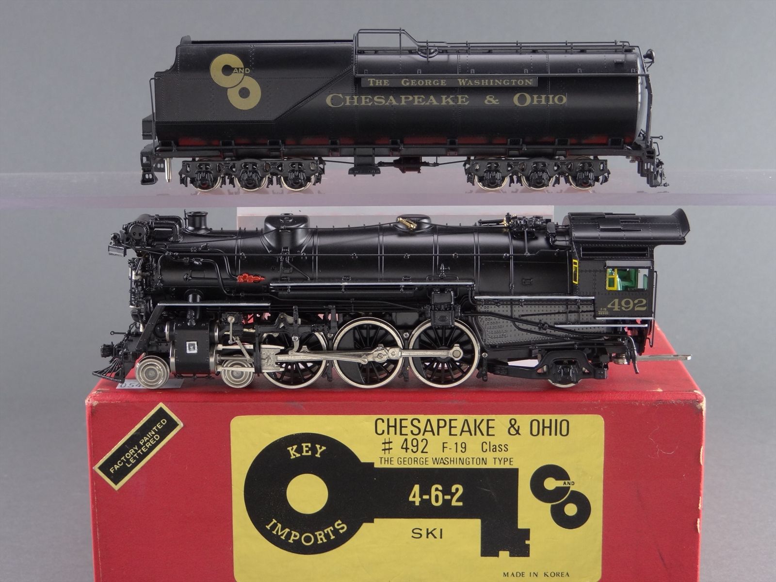 Nゲージ キーインポーツ KEY C&O T1 2-10-4 真鍮製 HO Brass - Key Imports Chesapeake & Ohio C&O T1 2-10-4 FP CS