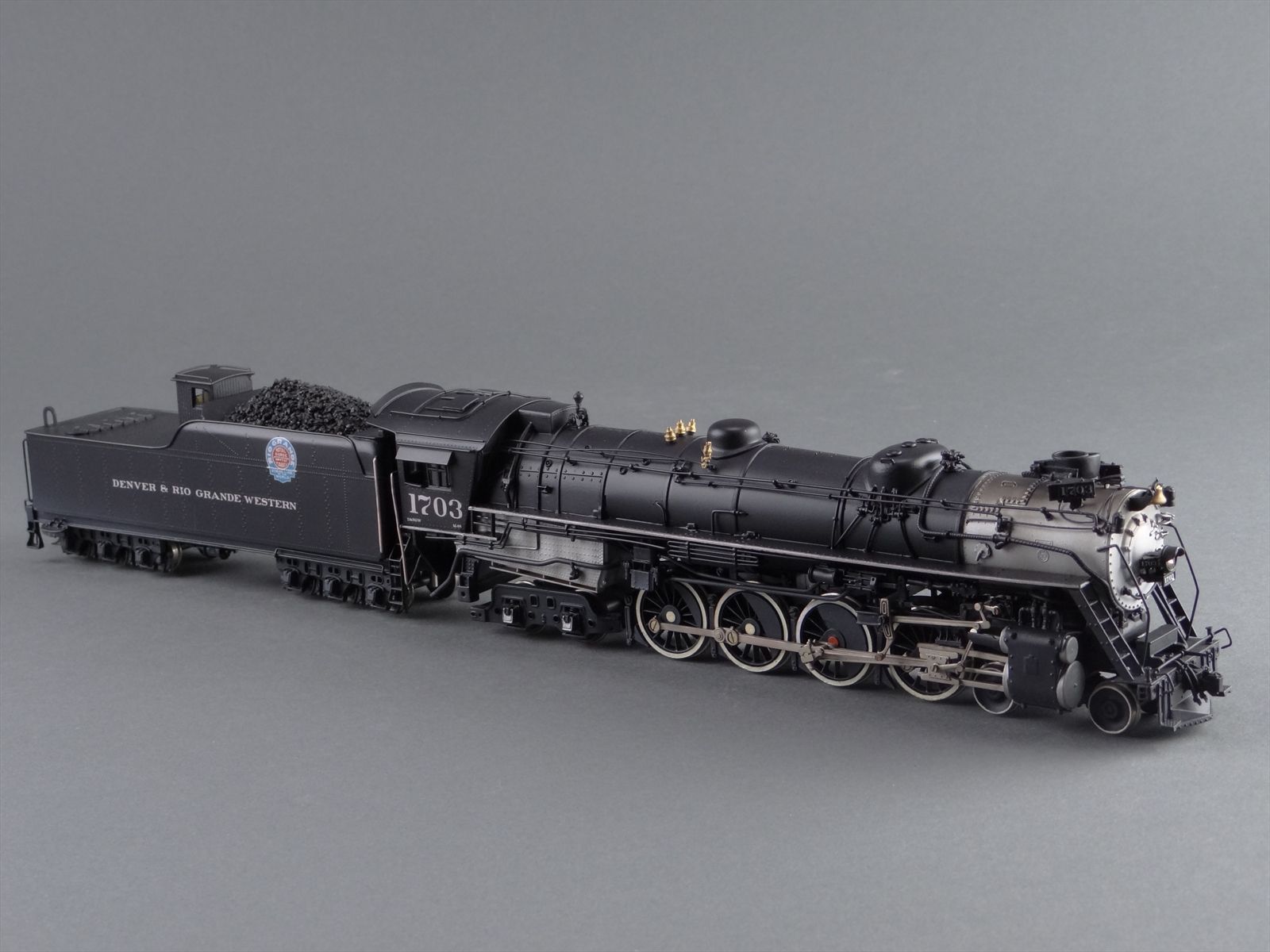 HO Brass Model Train - Key Imports D&RGW Rio Grande 4-8-4 M-64 Northern ...