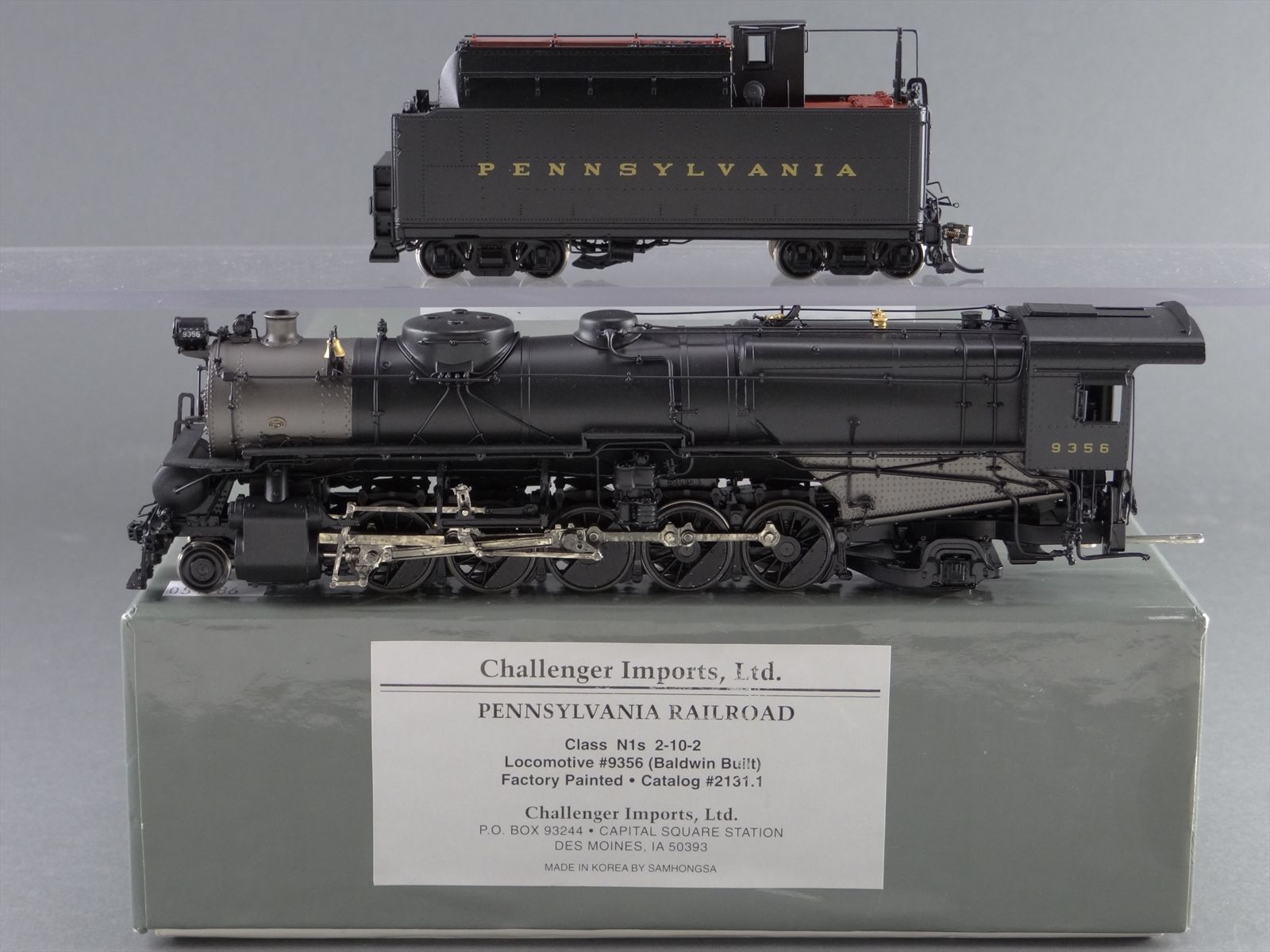 ロングアイランド鉄道　キャメルバック2-8-0 蒸気機関車　真鍮製【HOゲージ】 ロングアイランド鉄道 キャメルバック2-8-0 蒸気機関車 真鍮製