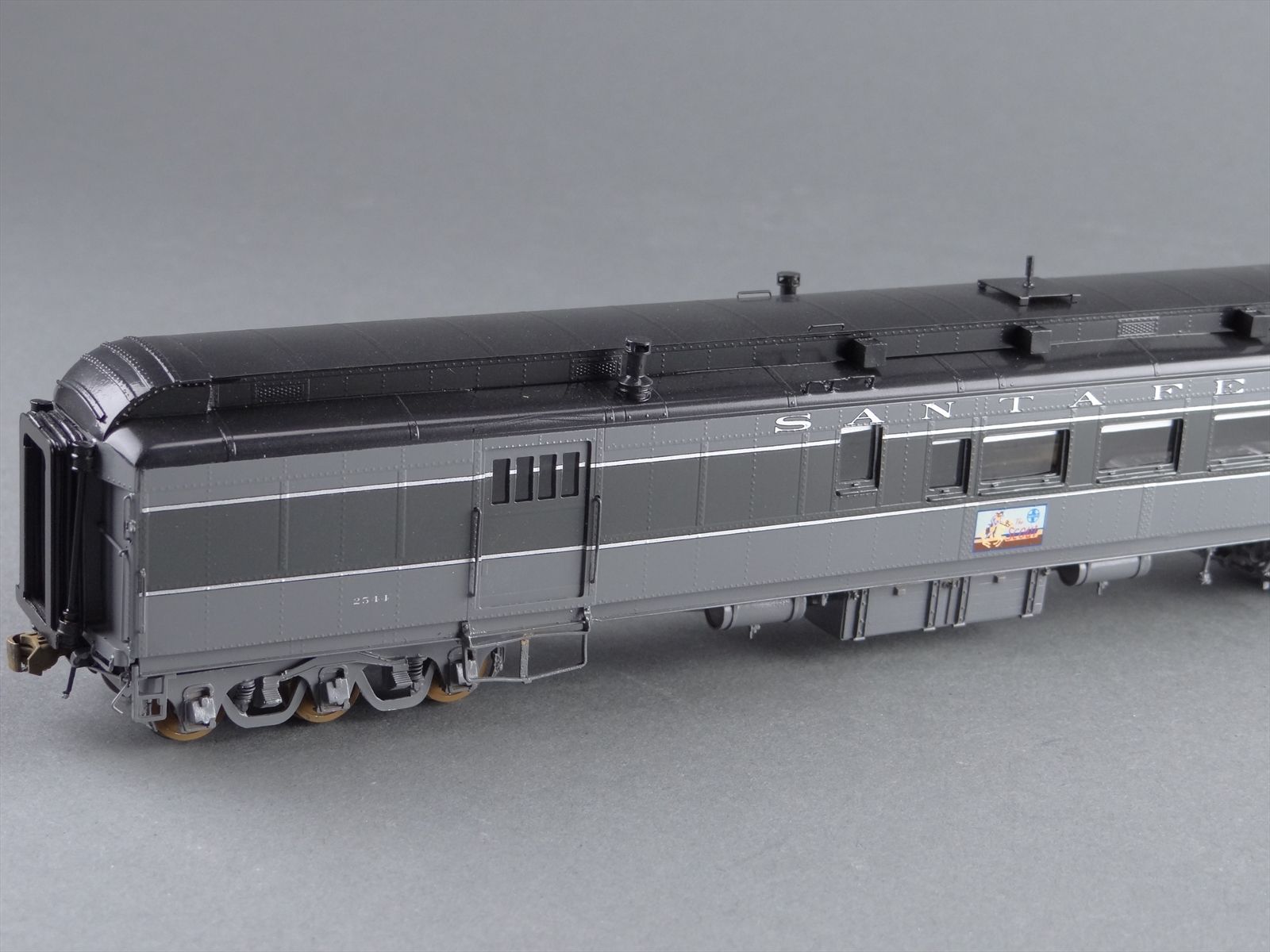 HO Scale Pecos River Brass ATSF Santa Fe The Scout Combine Car #2544 ...