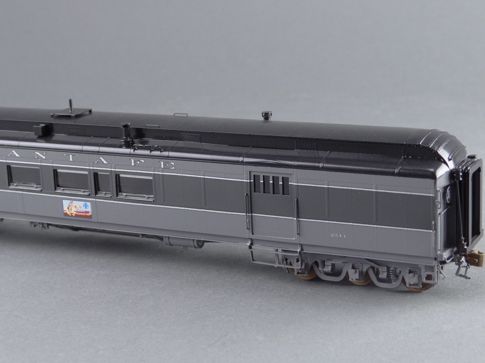 HO Scale Pecos River Brass ATSF Santa Fe The Scout Combine Car #2544 ...