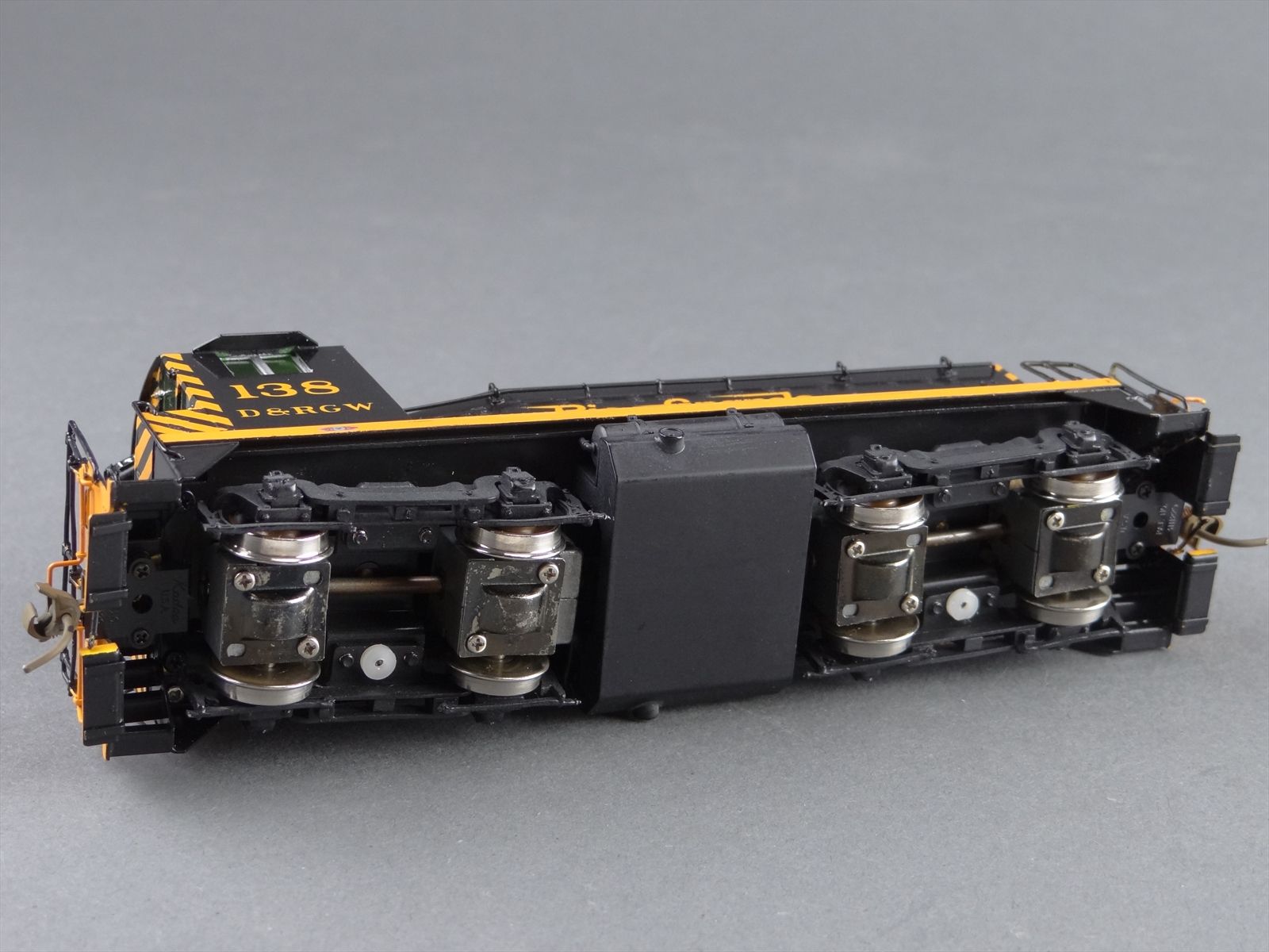 HO Brass Model Train - PSC 16716-2 D&RGW Rio Grande SW-1200 Diesel #138