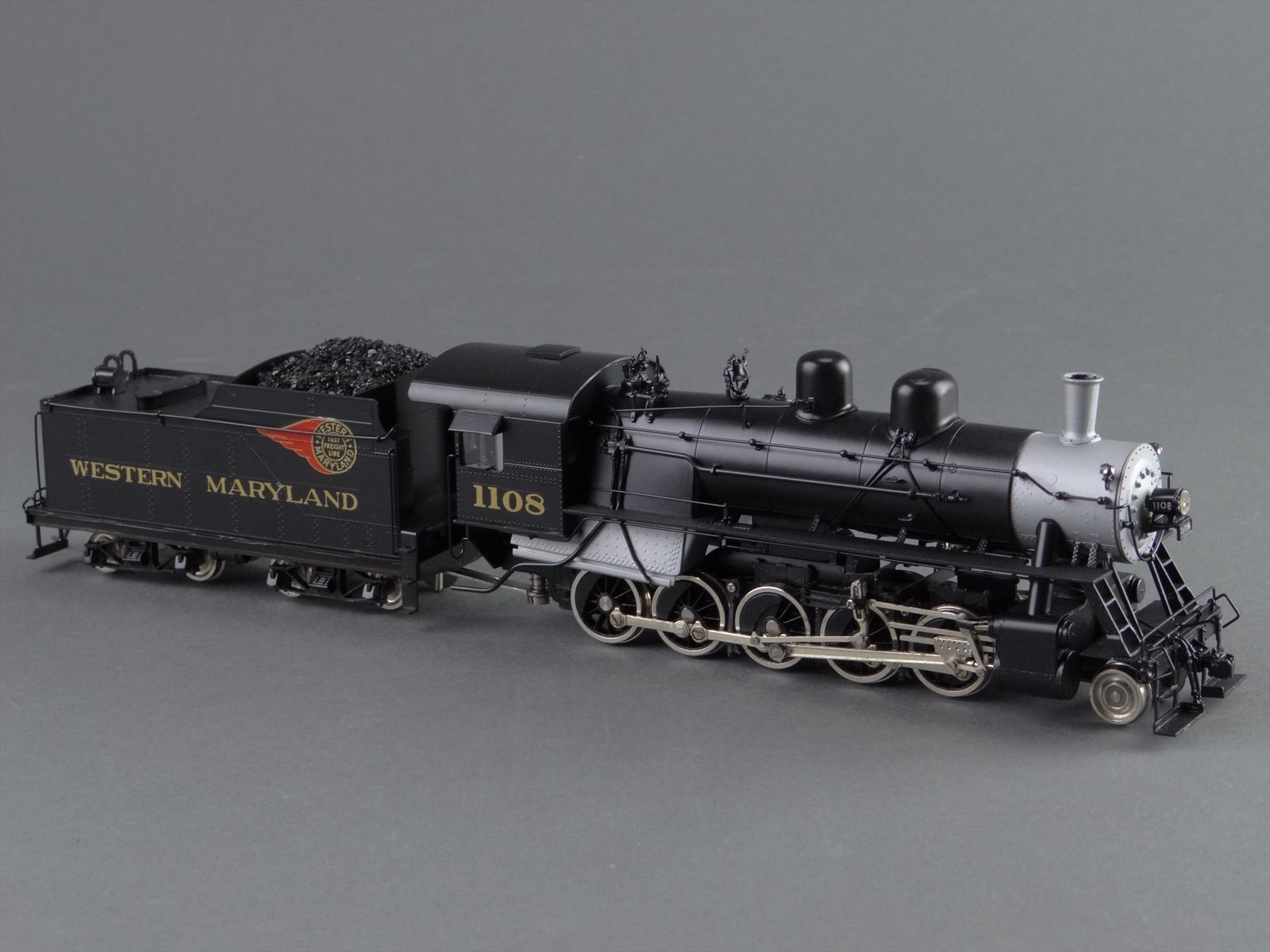 Wm Rc Models HO Brass Model Train - Sunset Models WM Western Maryland 2-10-0 I-1 ...