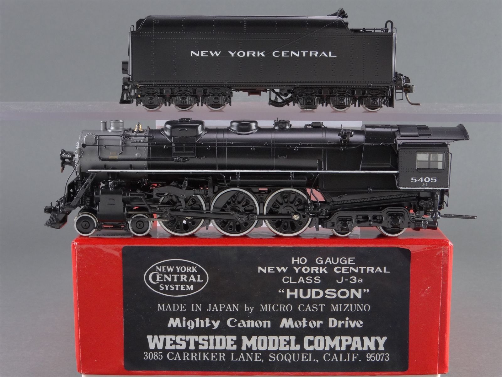 HO Brass Model Train - WMC Westside NYC 4-6-4 J3a Hudson #5405