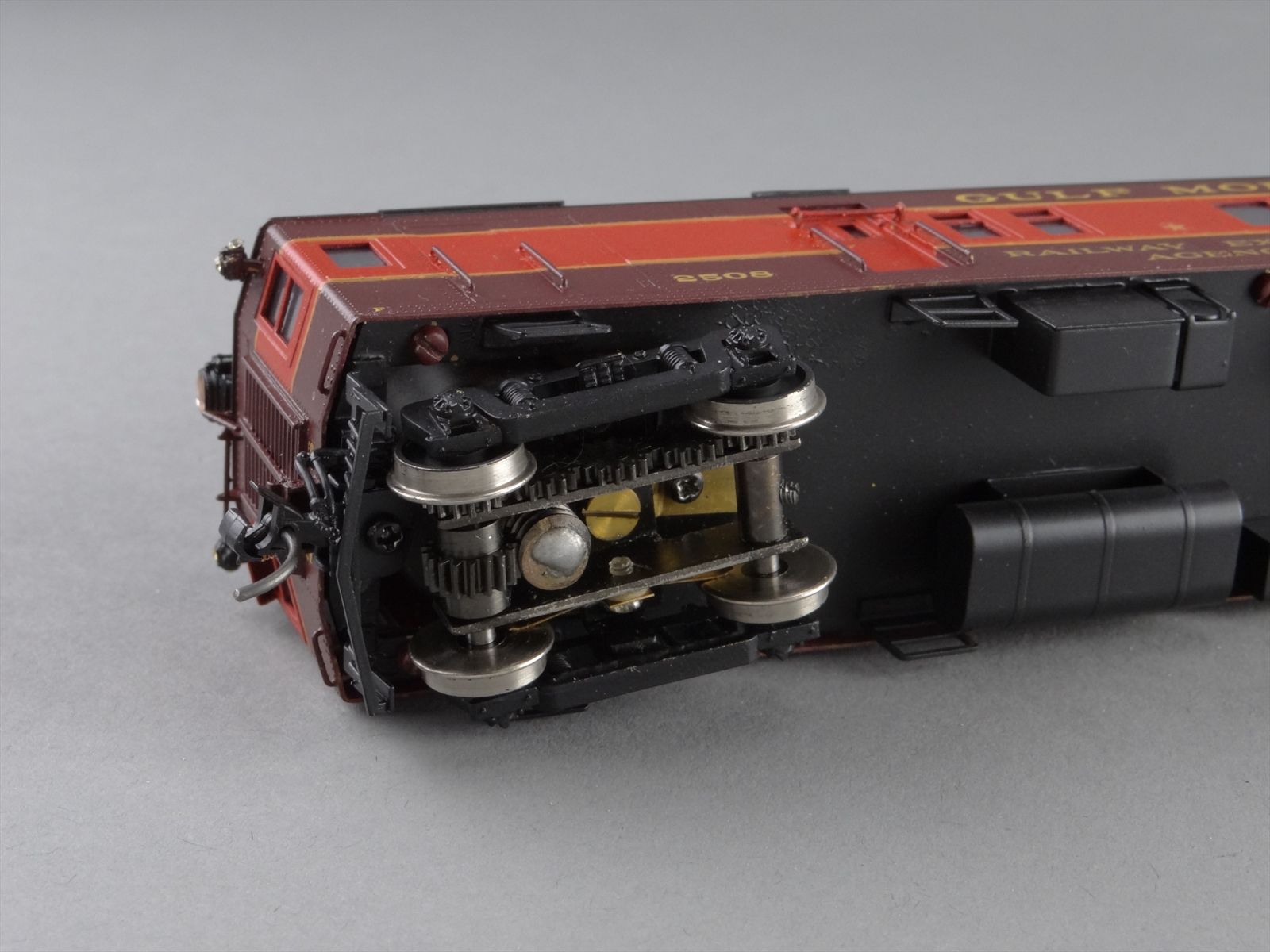 HO Brass Model Train - Oriental Limited GM&O Gas Electric 9814-9818 ...