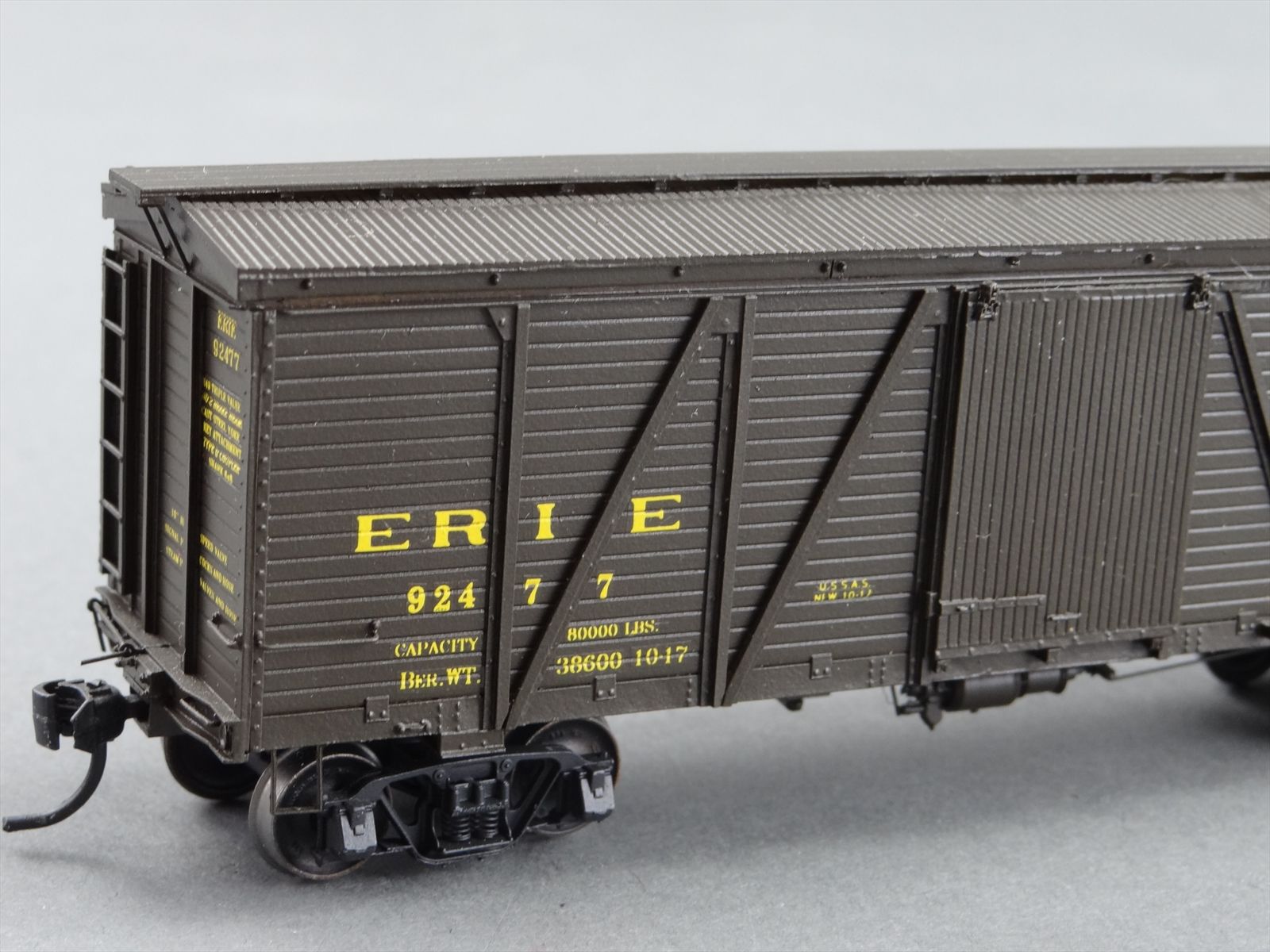 HO Westerfield 4303 Pro Built Kit Erie Wells Fargo 36' Outside Braced