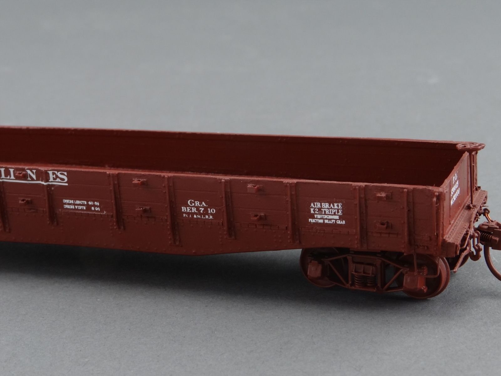 Custom 4501 HO Westerfield 4501 Pro Built Kit - PRR Pennsylvania GRA Gondola ...