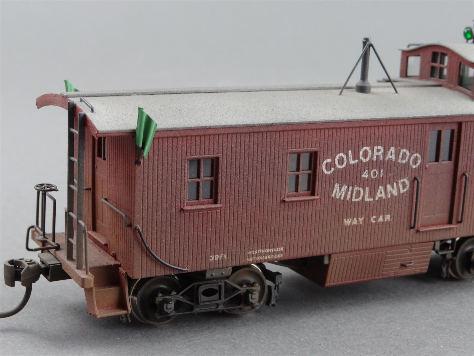 HO Brass Model Train - OMI 1135 Overland CM Colorado Midland Waycar ...