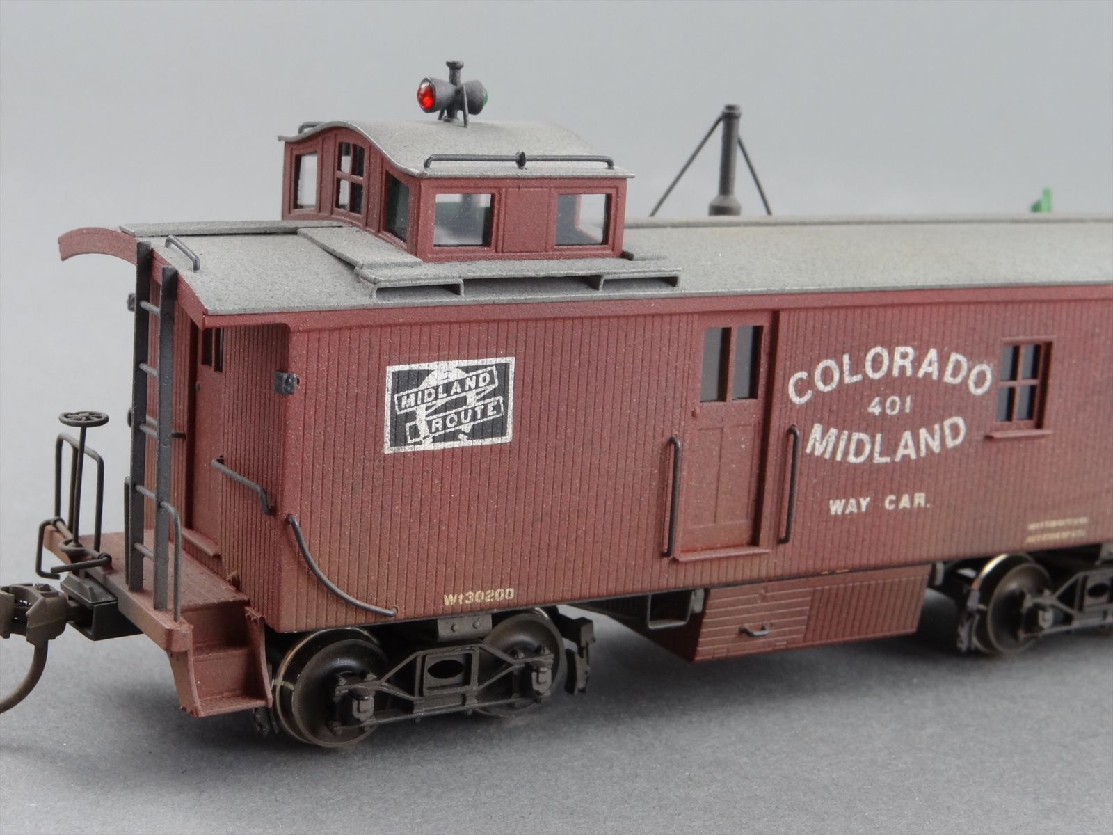 HO Brass Model Train - OMI 1135 Overland CM Colorado Midland Waycar ...
