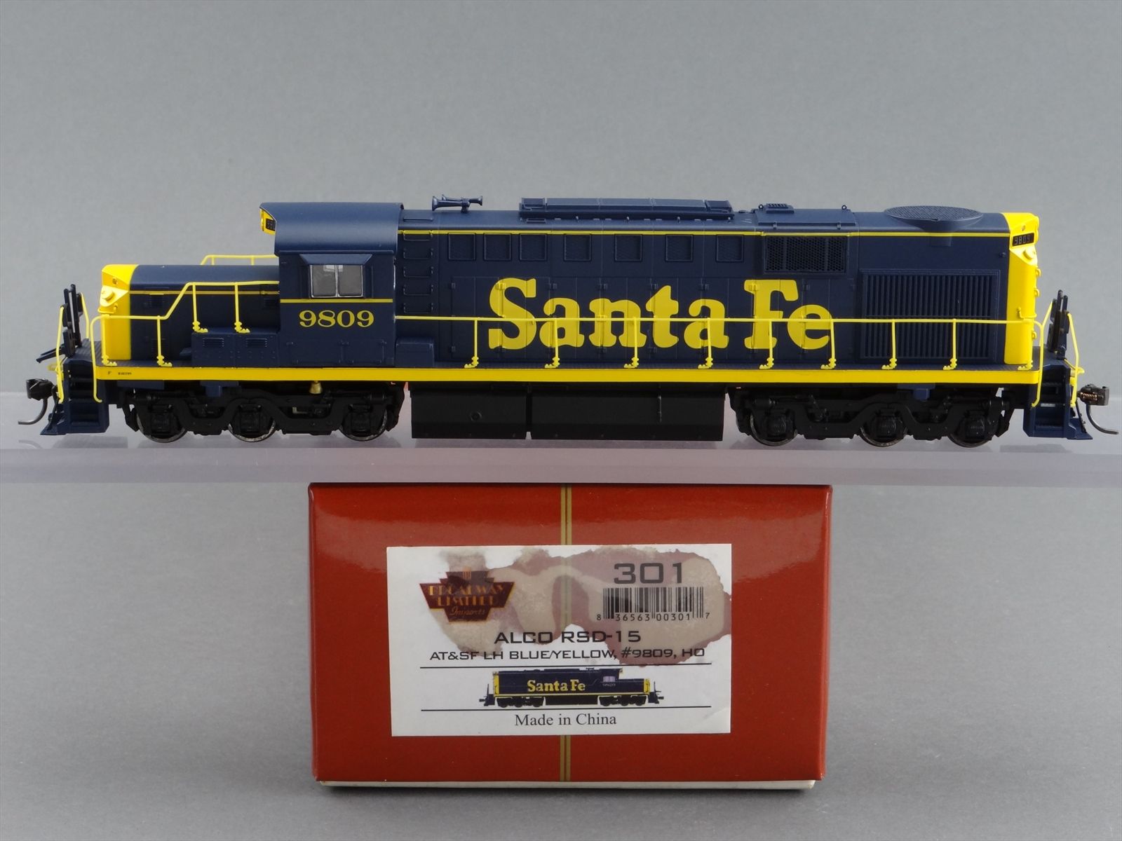 HO Scale BLI 301 Broadway Limited ATSF Santa Fe Alco RSD-15 Diesel