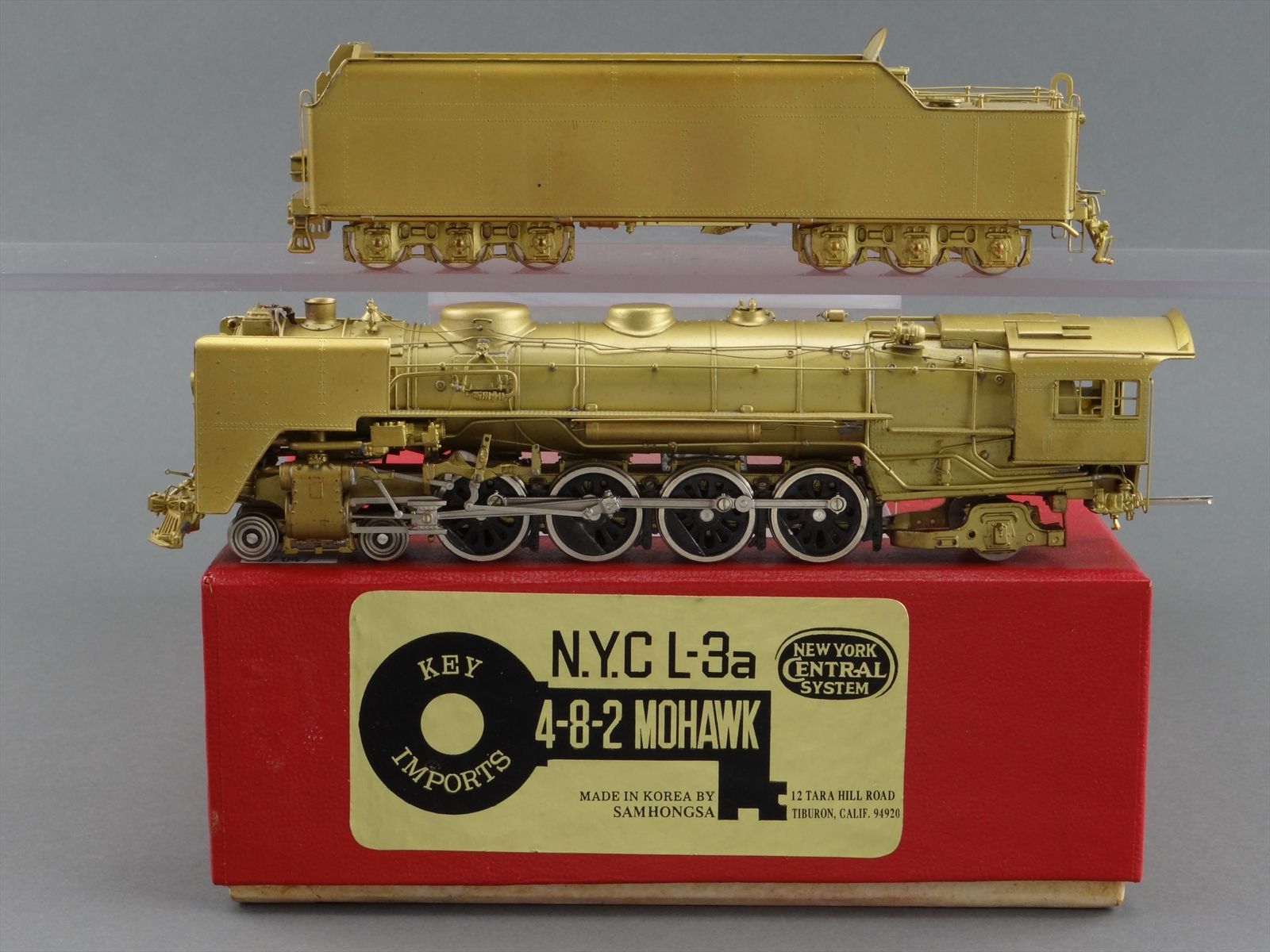 鉄道模型 KEY IMPORTS BOSTON & ALBANY J-2B HO Brass Model - Key NYC Boston & Albany 4-6-4 Class J-2b