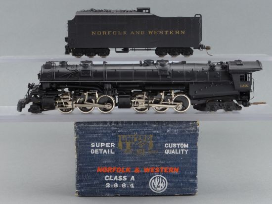 HO Brass Model Train - PFM United N&W Norfolk & Western A 