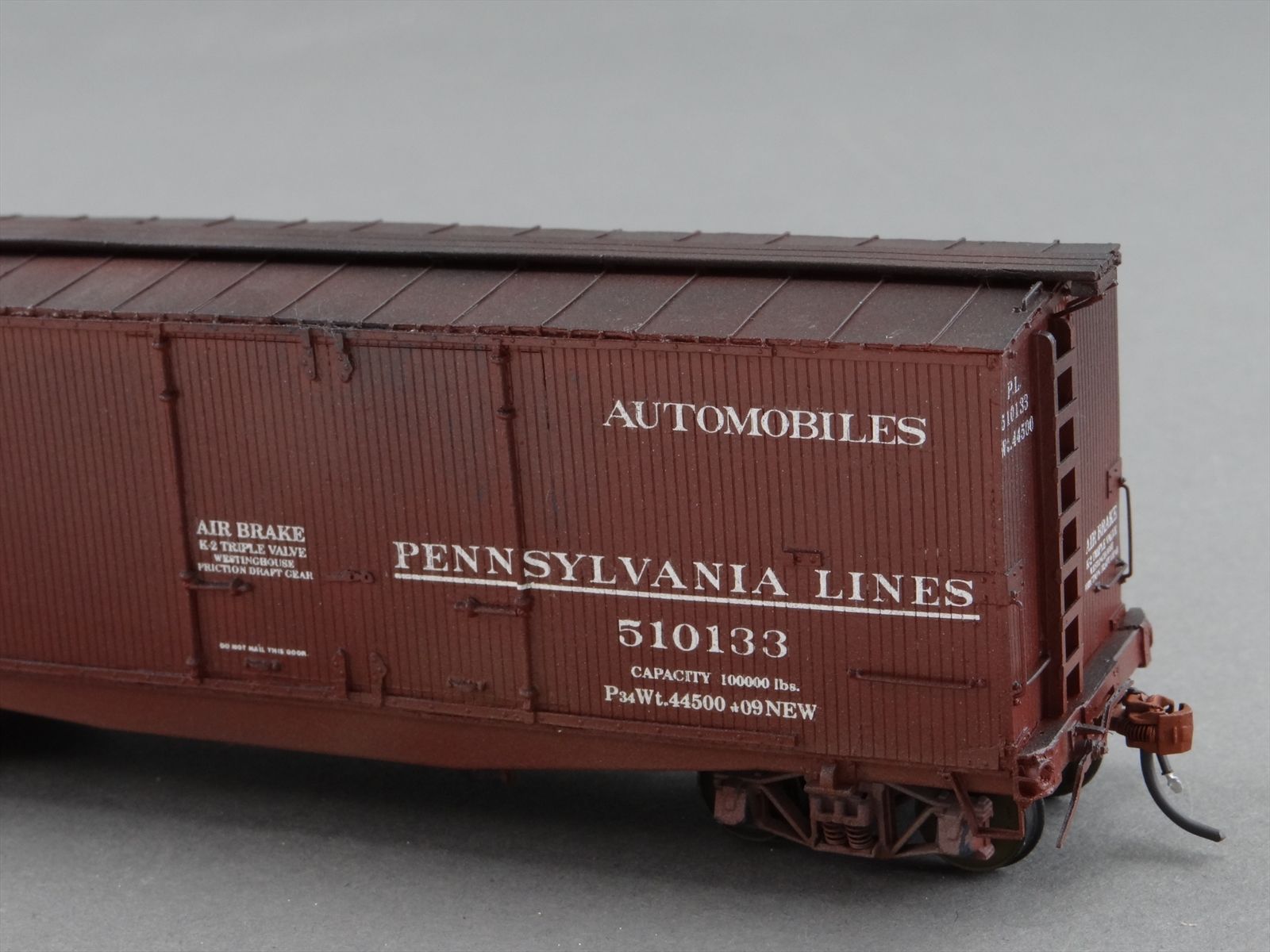 Prr Auto Rack HO Westerfield 5501 Pro Built Kit - PRR Pennsylvania XLc 36' Auto Box ...