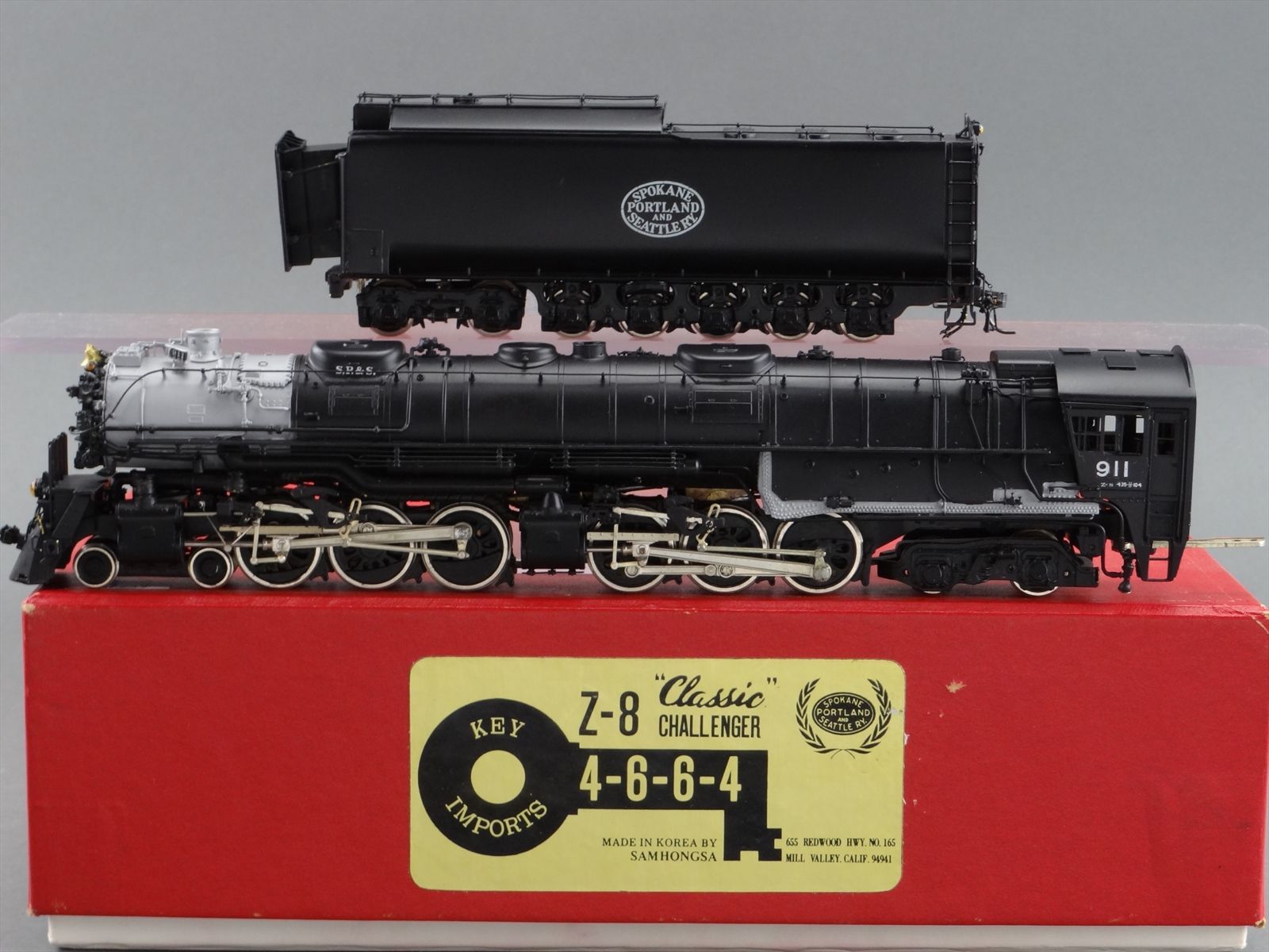 HO Brass Model Train - Key Imports SP&S Spokane Portland &amp