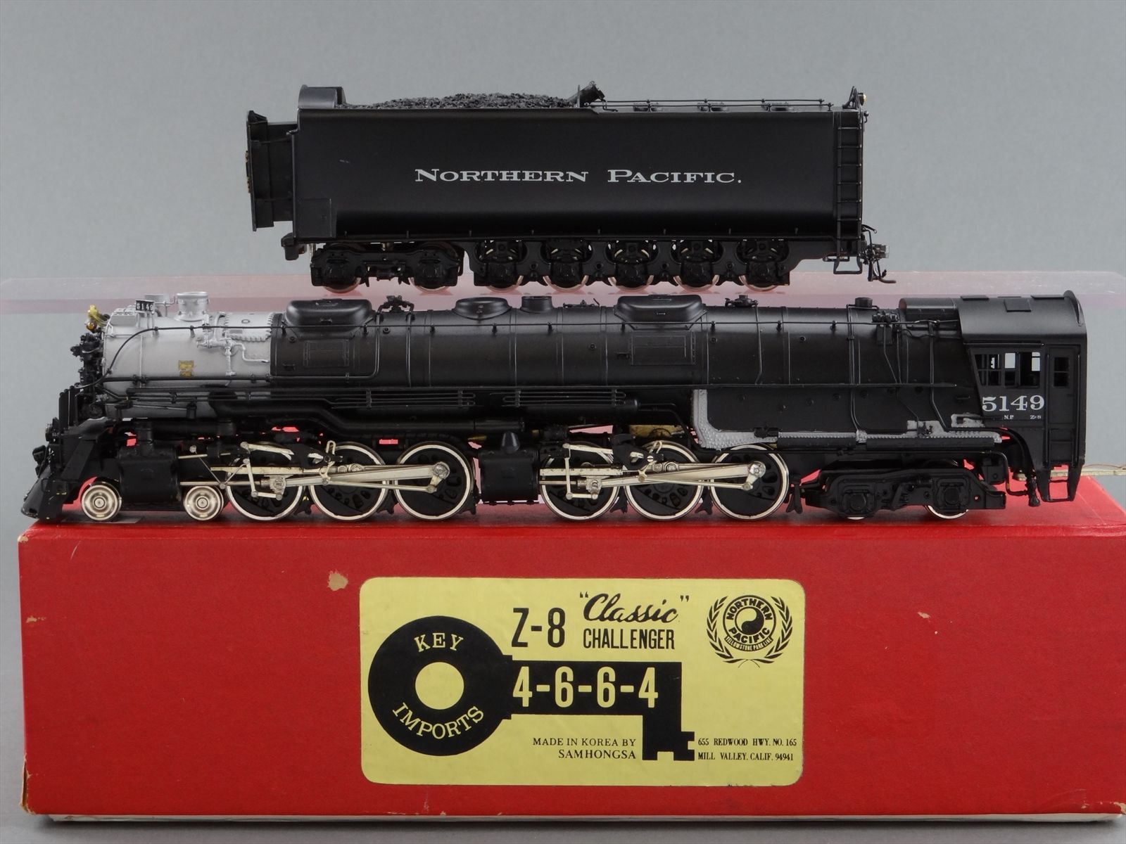 HO Brass Model Train - Key Imports NP Northern Pacific 4-6-6-4 Z-8