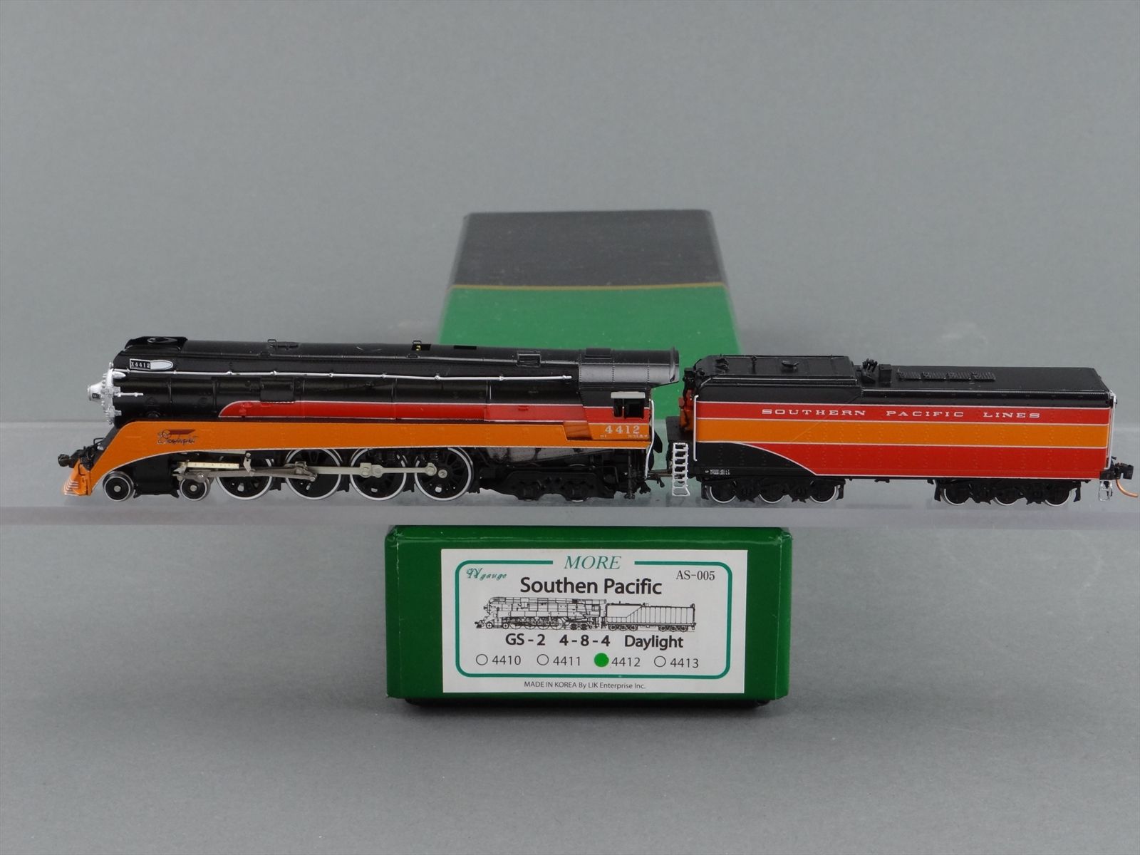 N Scale Brass Model Train - MORE Co. LIK Enterprises SP Southern