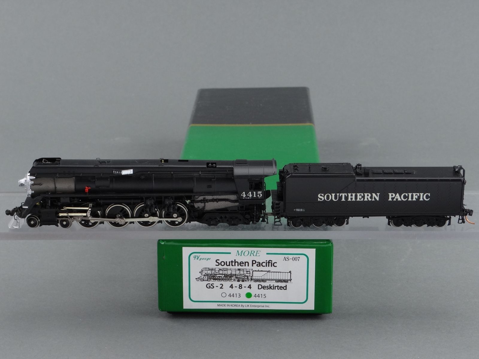 N Scale Brass Model Train - MORE Co. LIK Enterprises SP Southern