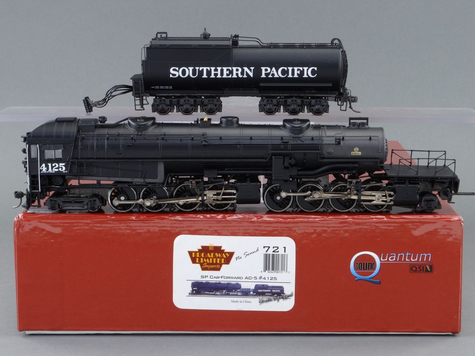 HO BLI Broadway Limitied 721 SP Southern Pacific 4-8-8-2 AC-5 Cab ...