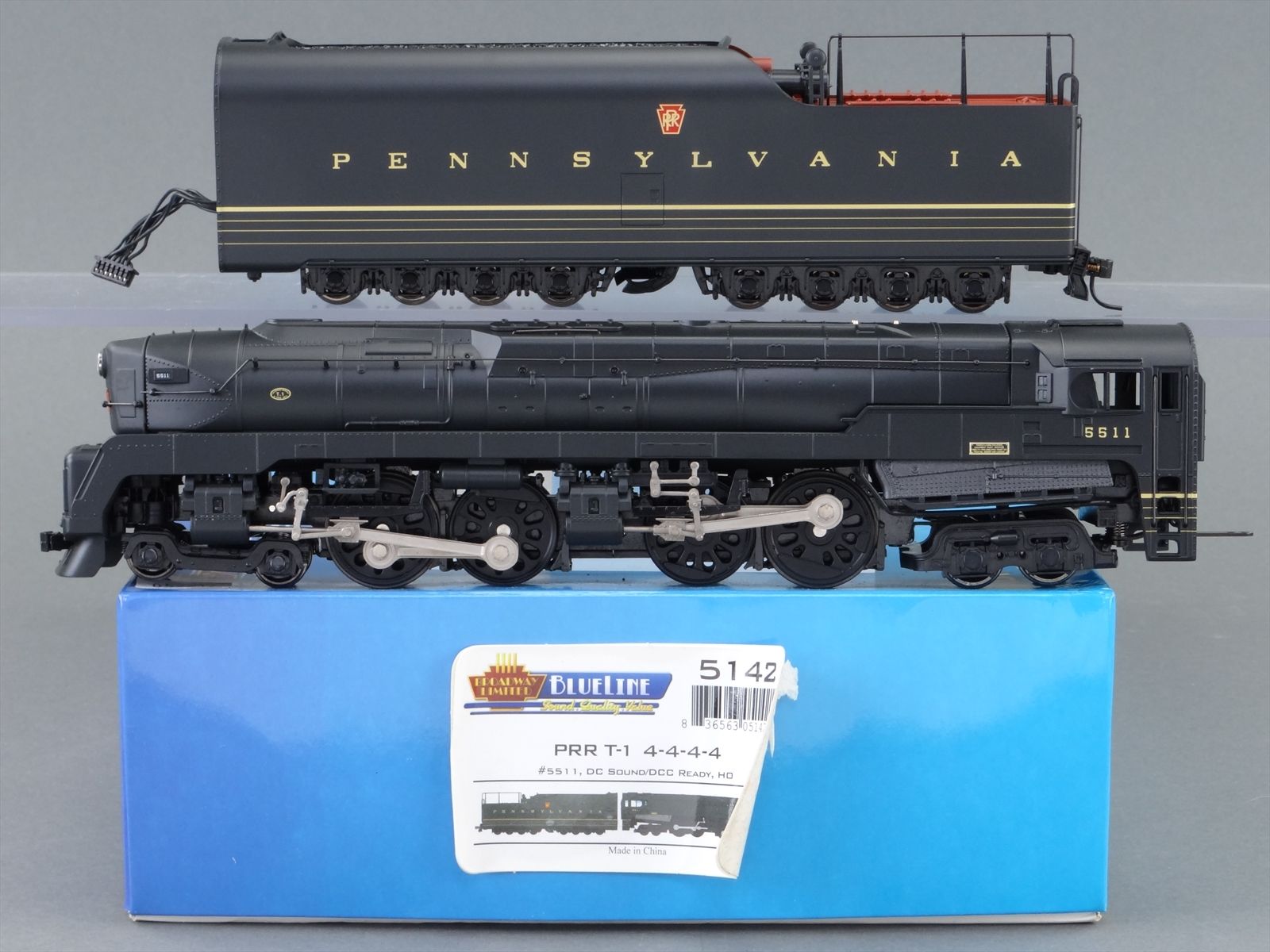 HO BLI Broadway Limited 5142 Blue Line PRR Pennsylvania Railroad 444