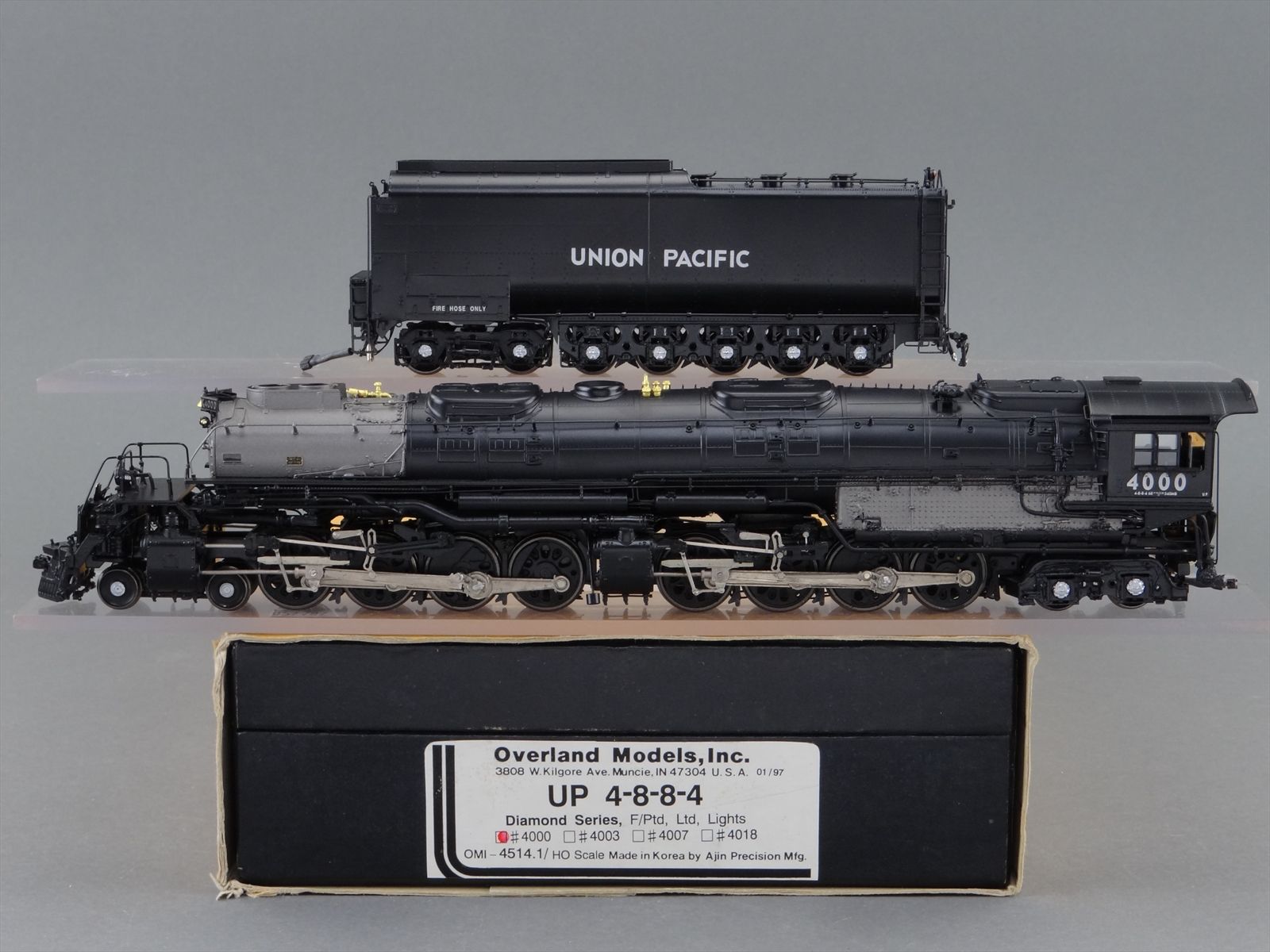 HO Brass Model Train - OMI 4514.1 Overland UP Union Pacific