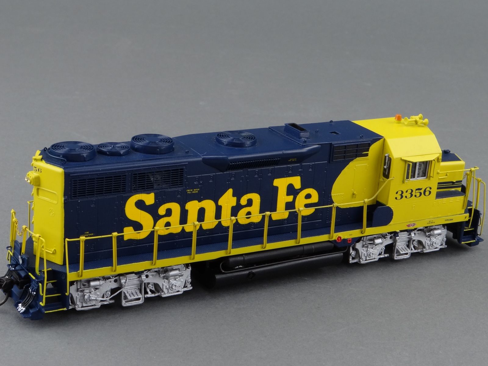 HO Brass Model Train - OMI 1846.1 ATSF Santa Fe GP-35 Diesel #3356 - Custom