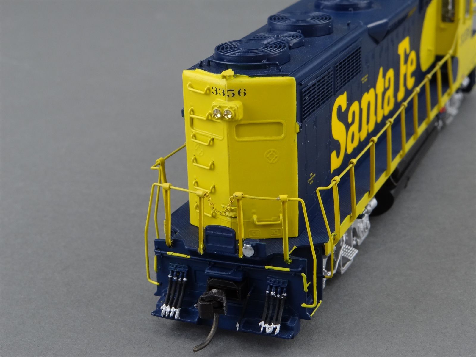 HO Brass Model Train - OMI 1846.1 ATSF Santa Fe GP-35 Diesel #3356 - Custom
