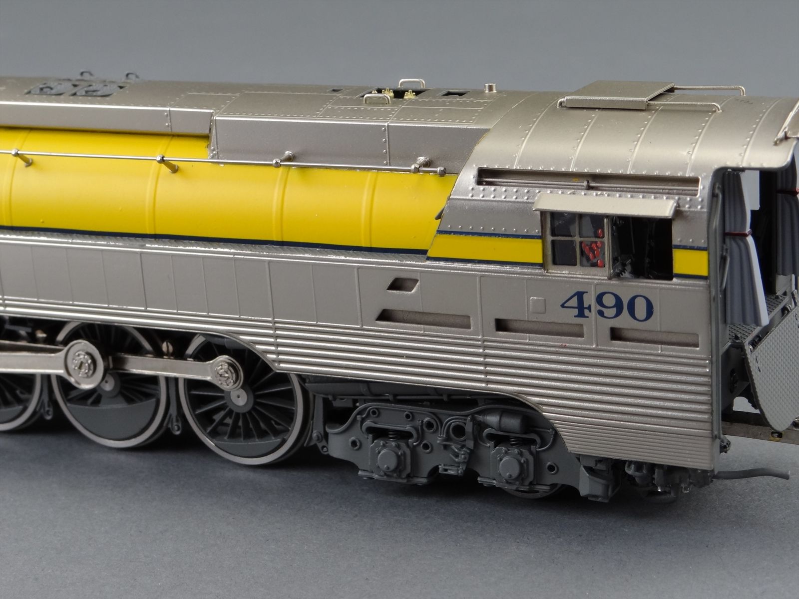 HO Brass Model Train - PSC Chesapeake & Ohio L-1 4-6-4 Road #490 PSC ...
