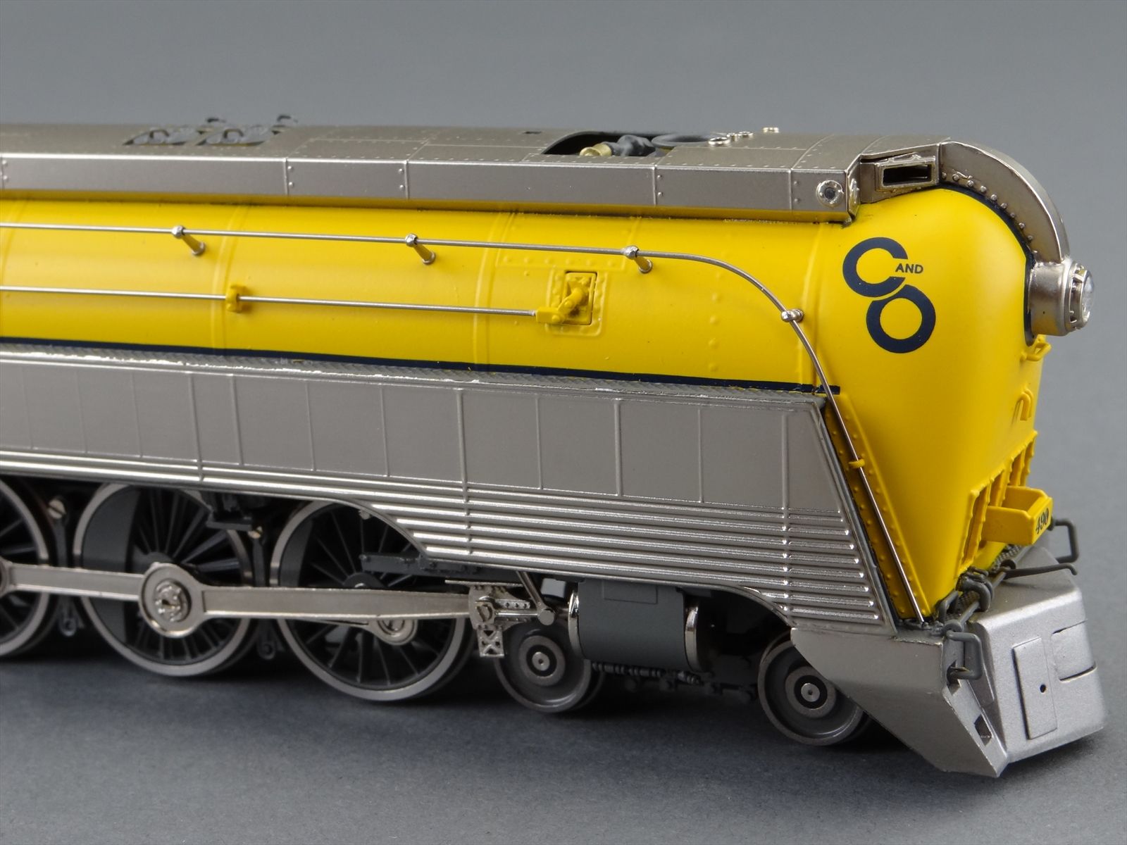 HO Brass Model Train - PSC Chesapeake & Ohio L-1 4-6-4 Road #490 PSC ...