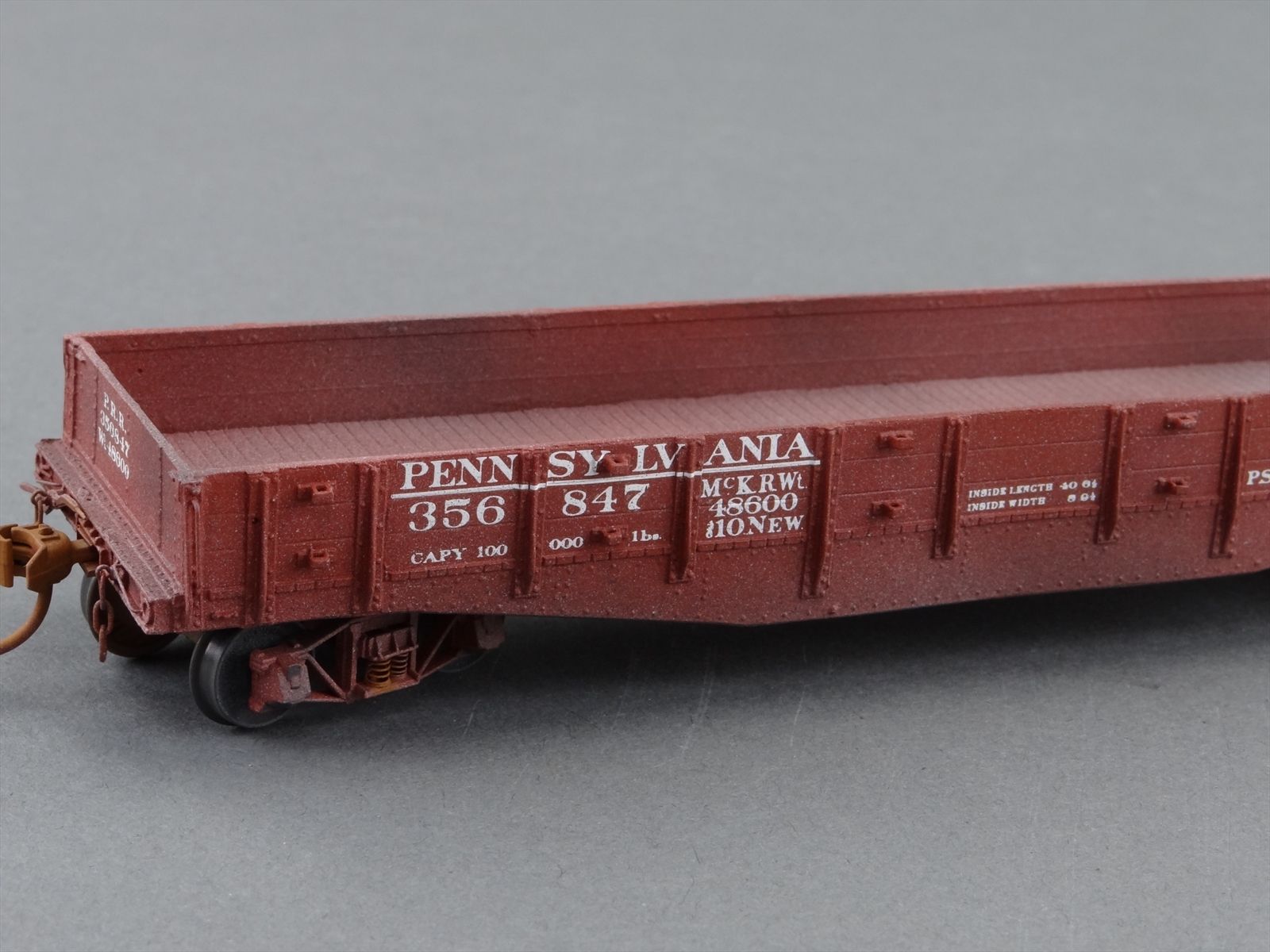 Custom 4501 HO Westerfield 4501 Pro Built Kit - PRR Pennsylvania GRA Gondola ...