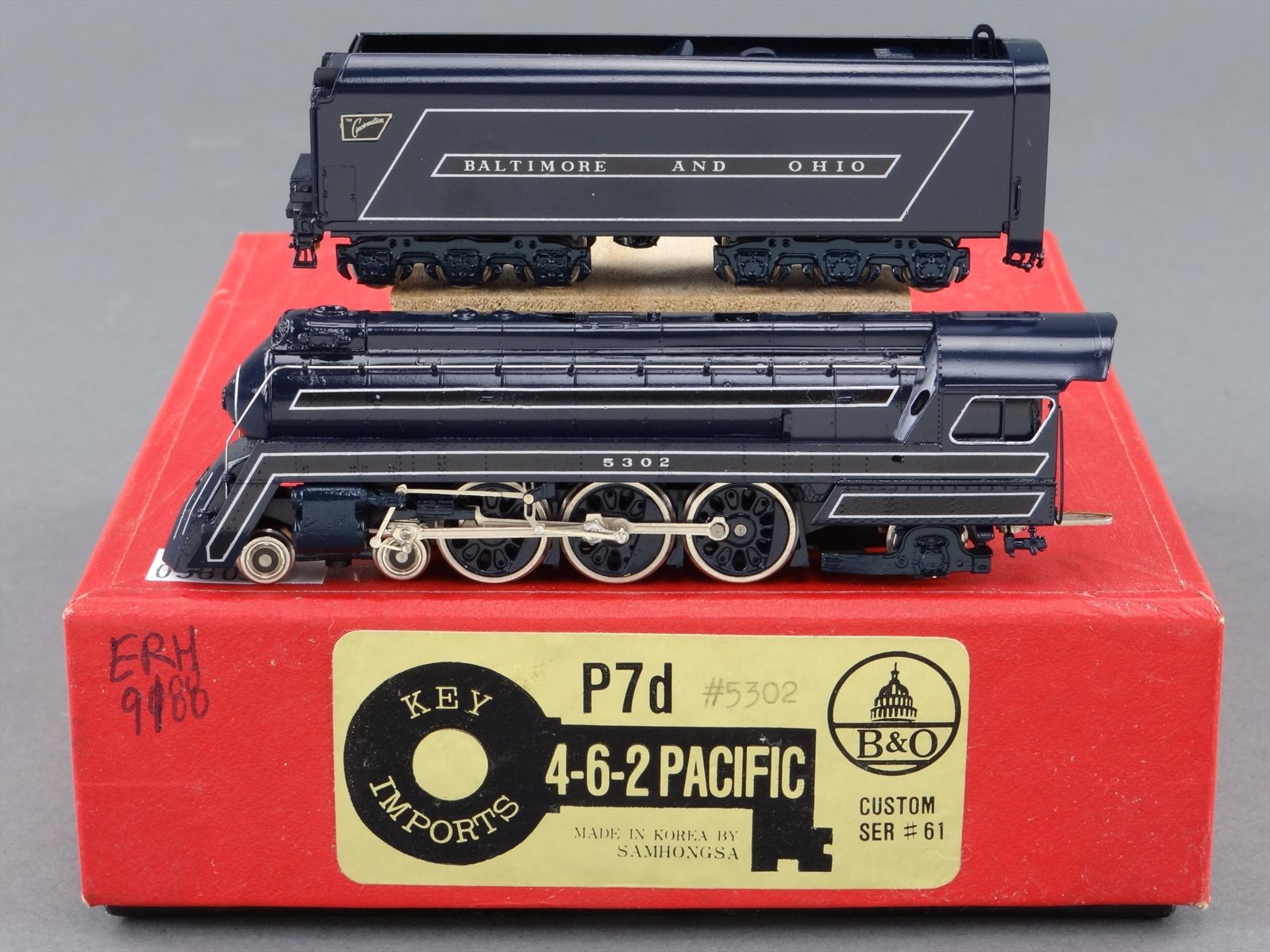 N Scale Brass - Key Imports CS#61 B&O Baltimore &