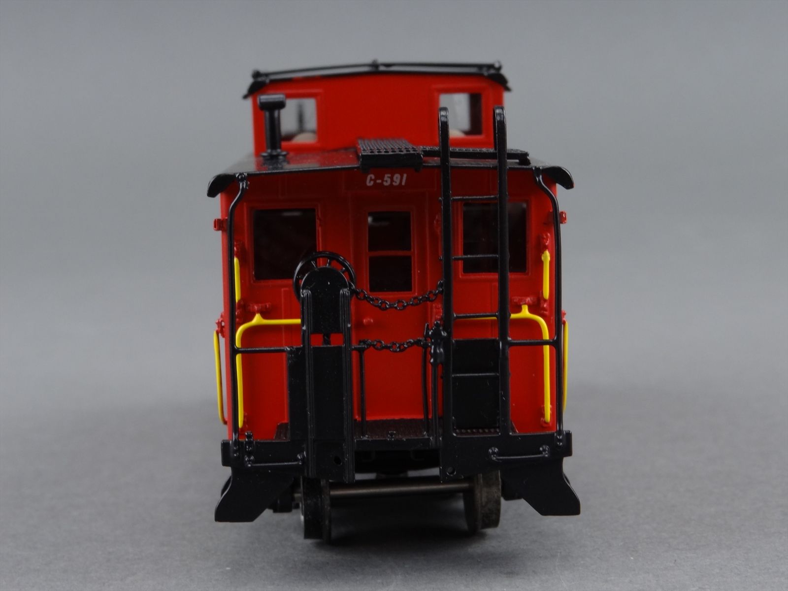 Trailner HO Brass Model Train - OMI 3979.1 Overland NH New Haven NE-5 Caboose #C ...