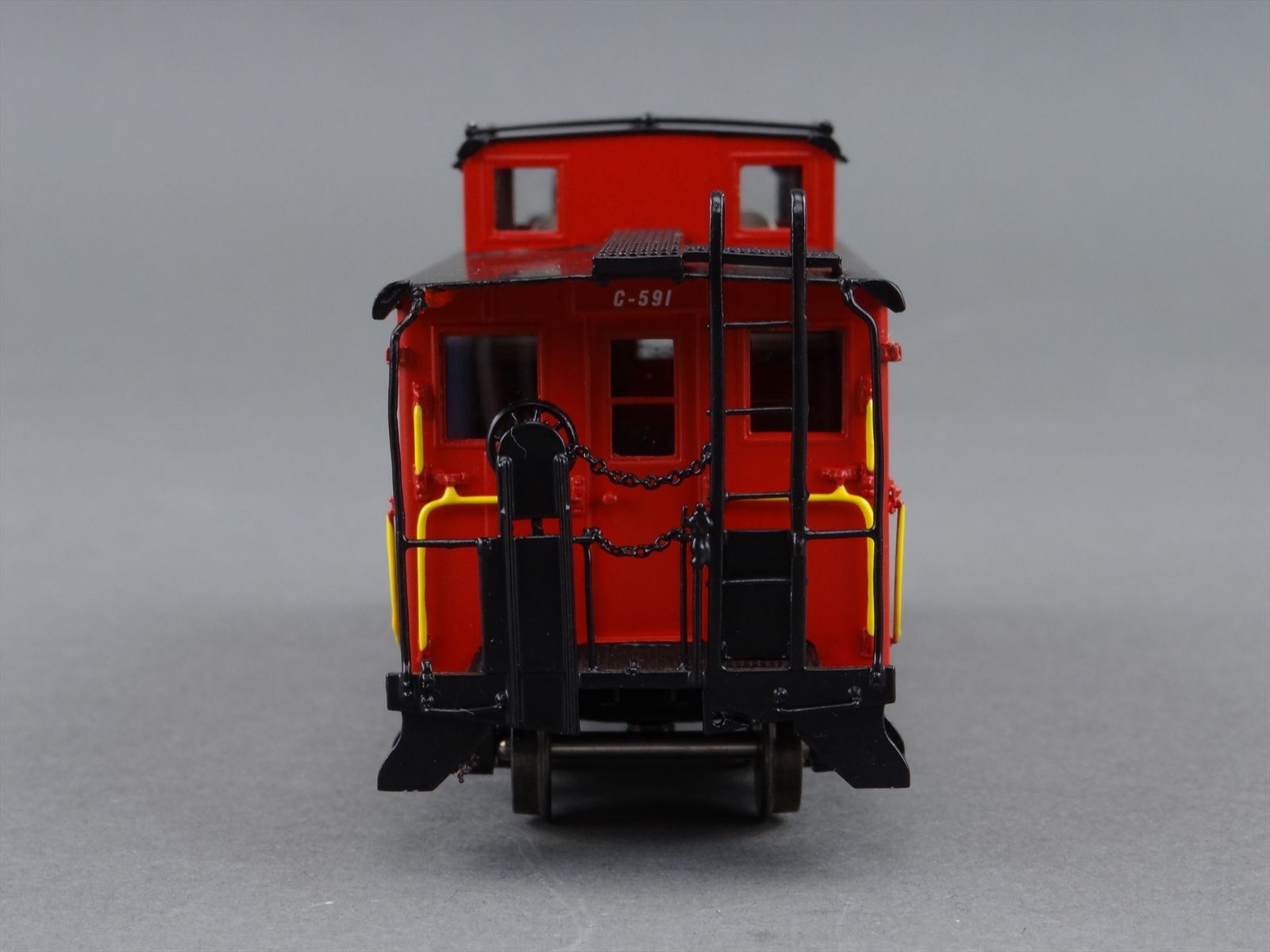 Trailner HO Brass Model Train - OMI 3979.1 Overland NH New Haven NE-5 Caboose #C ...