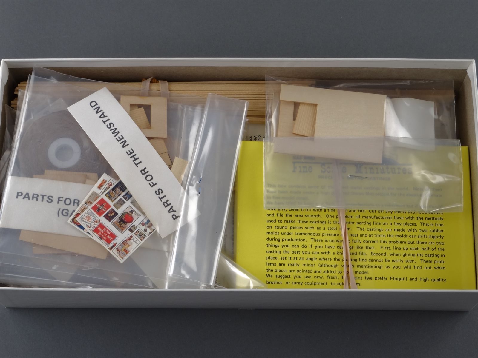 HO Scale Craftsman Kit - FSM Fine Scale Miniatures Kit #270 Roadside ...
