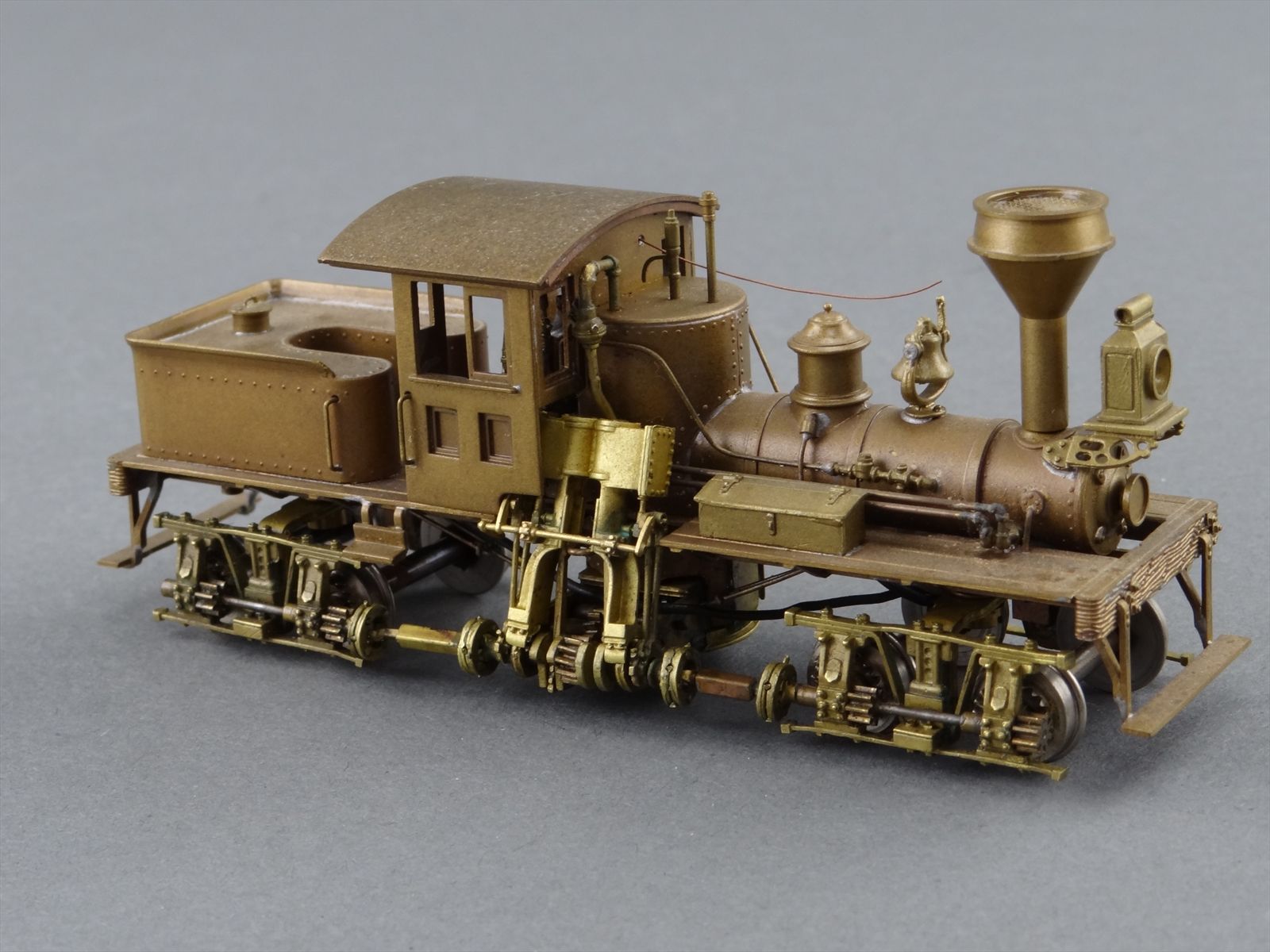 HOn3 Brass Model Train NWSL MichCal 2 Shay 13Ton Logging Loco